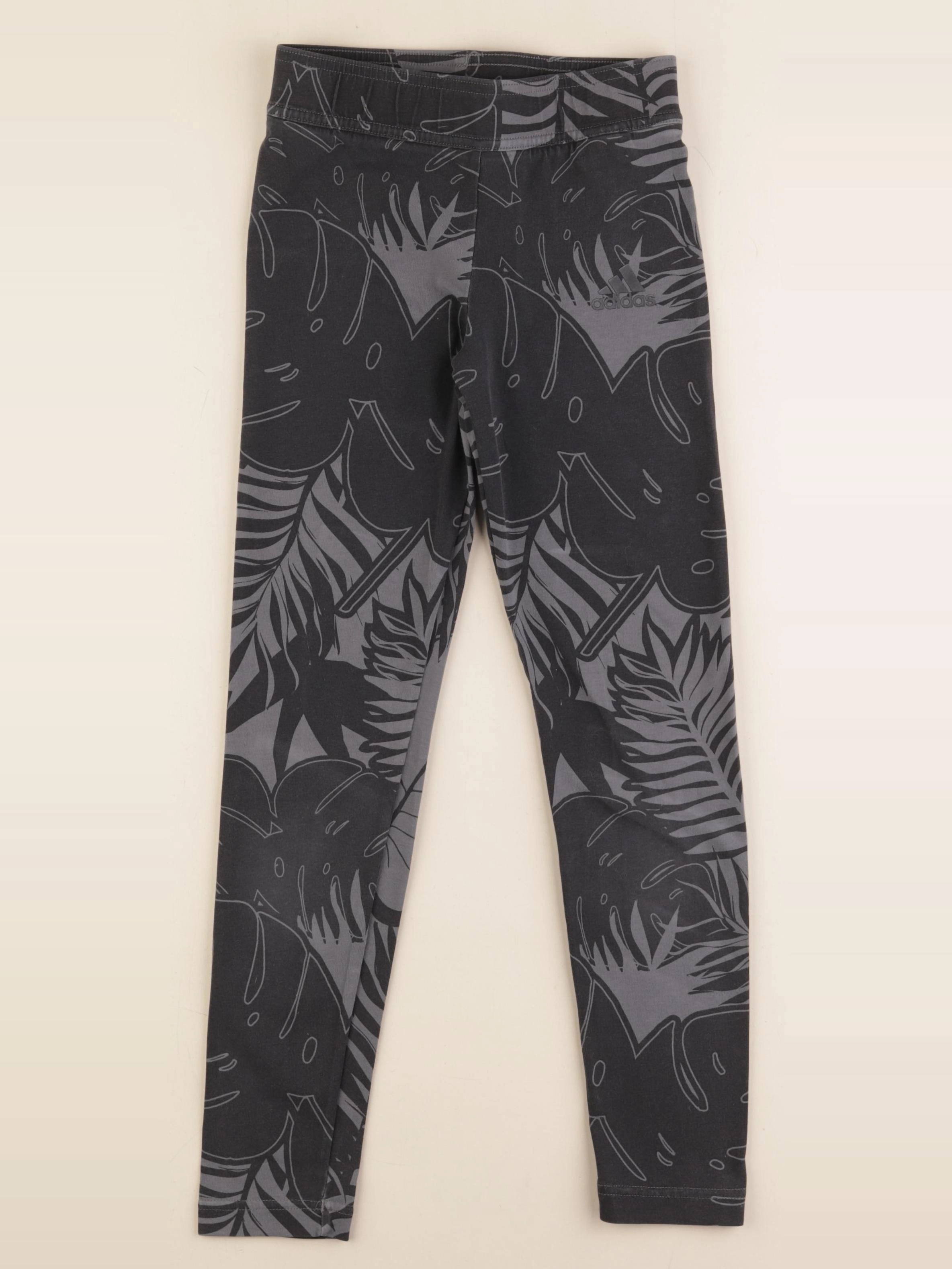 Adidas - legging gris - 9/10 ans