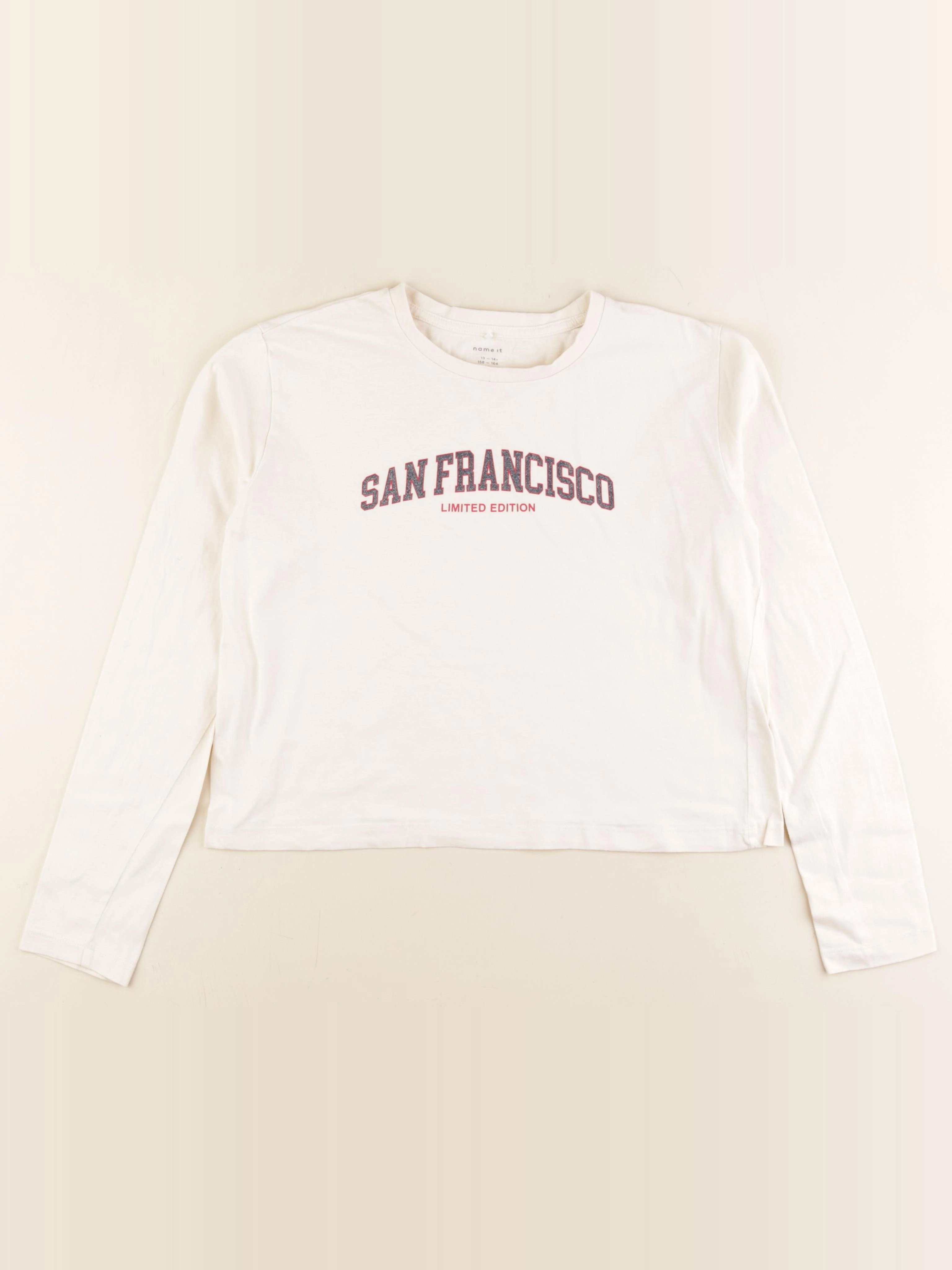 Name it - tee-shirt beige - 13/14 ans