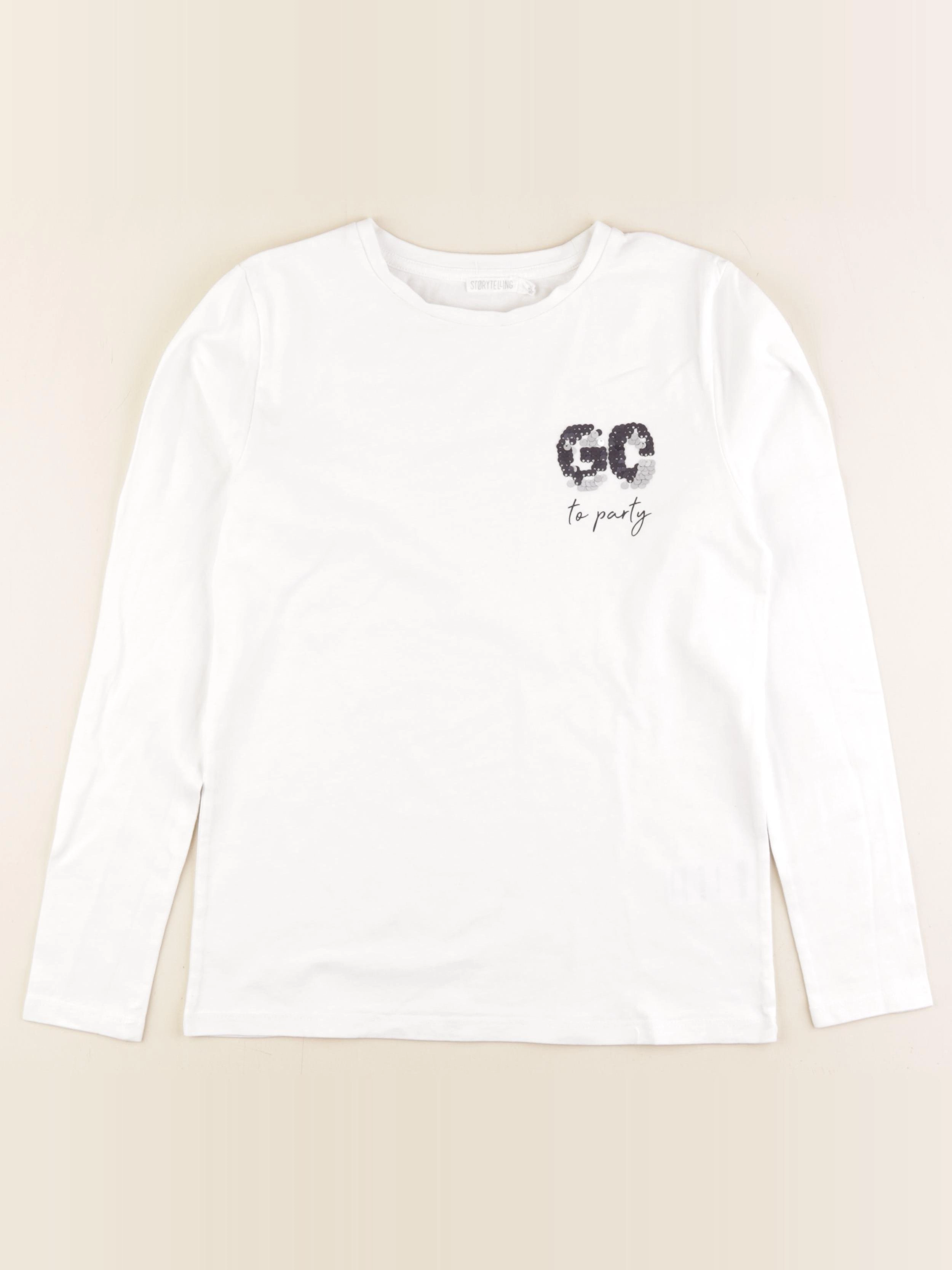 Storytelling - tee-shirt blanc - 12 ans