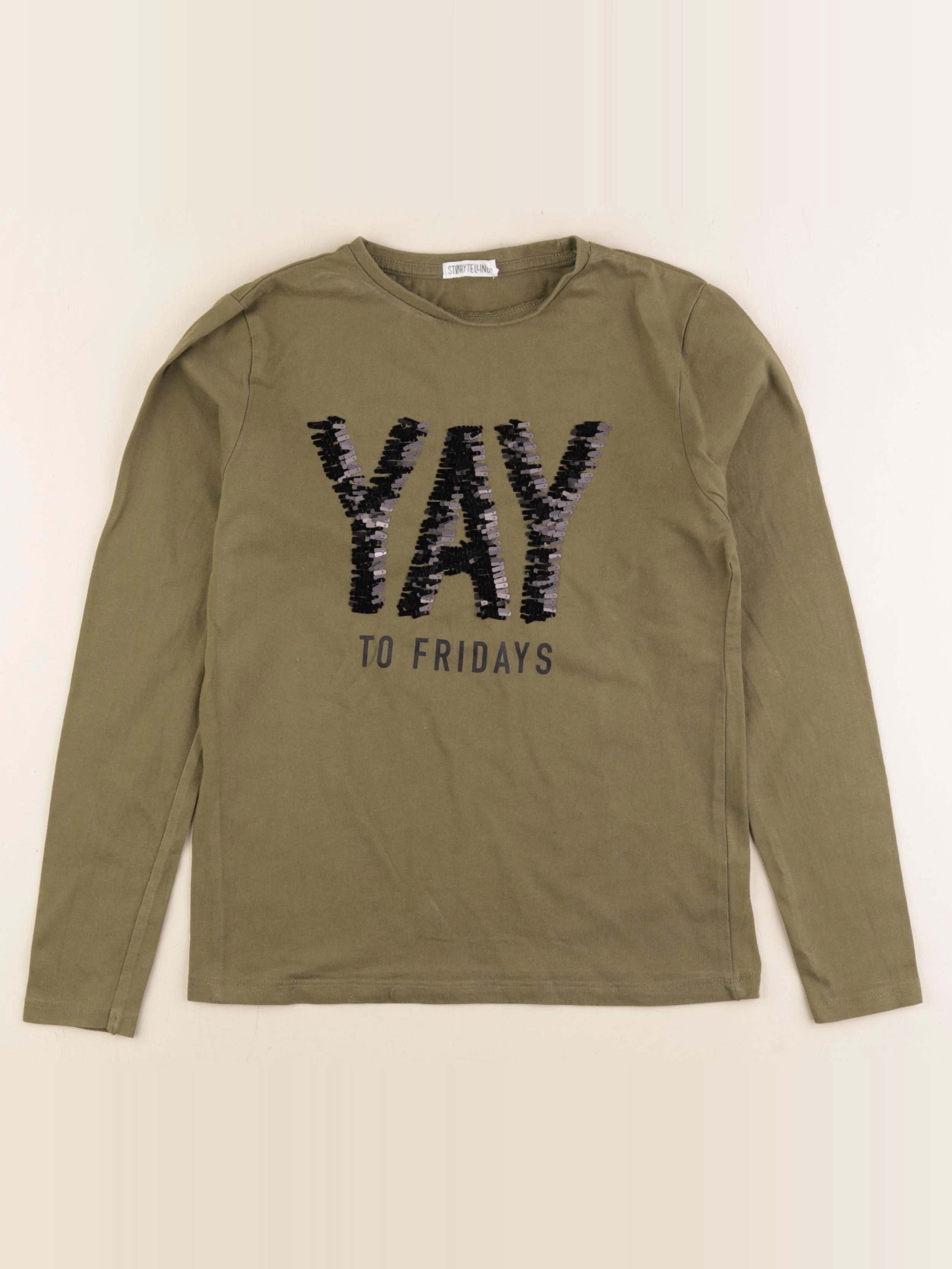 Storytelling - tee-shirt vert - 12 ans