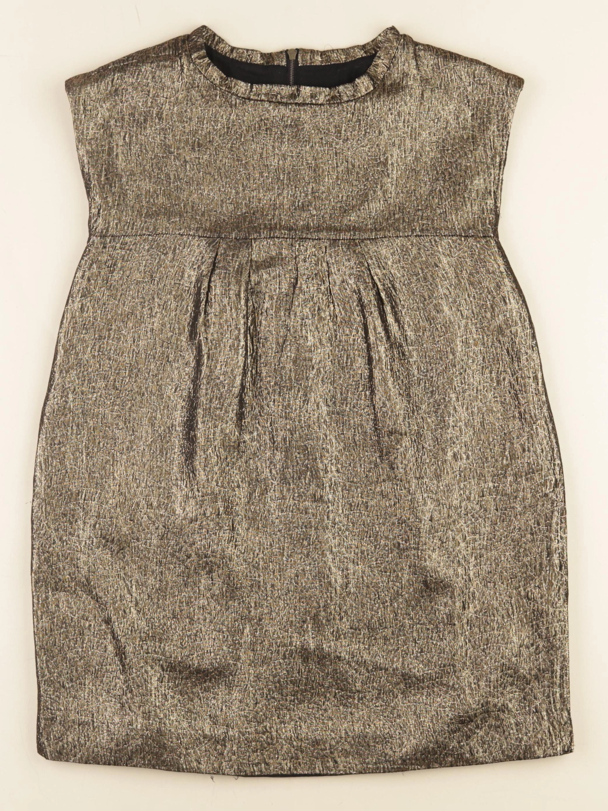 Bonpoint - robe or - 10 ans