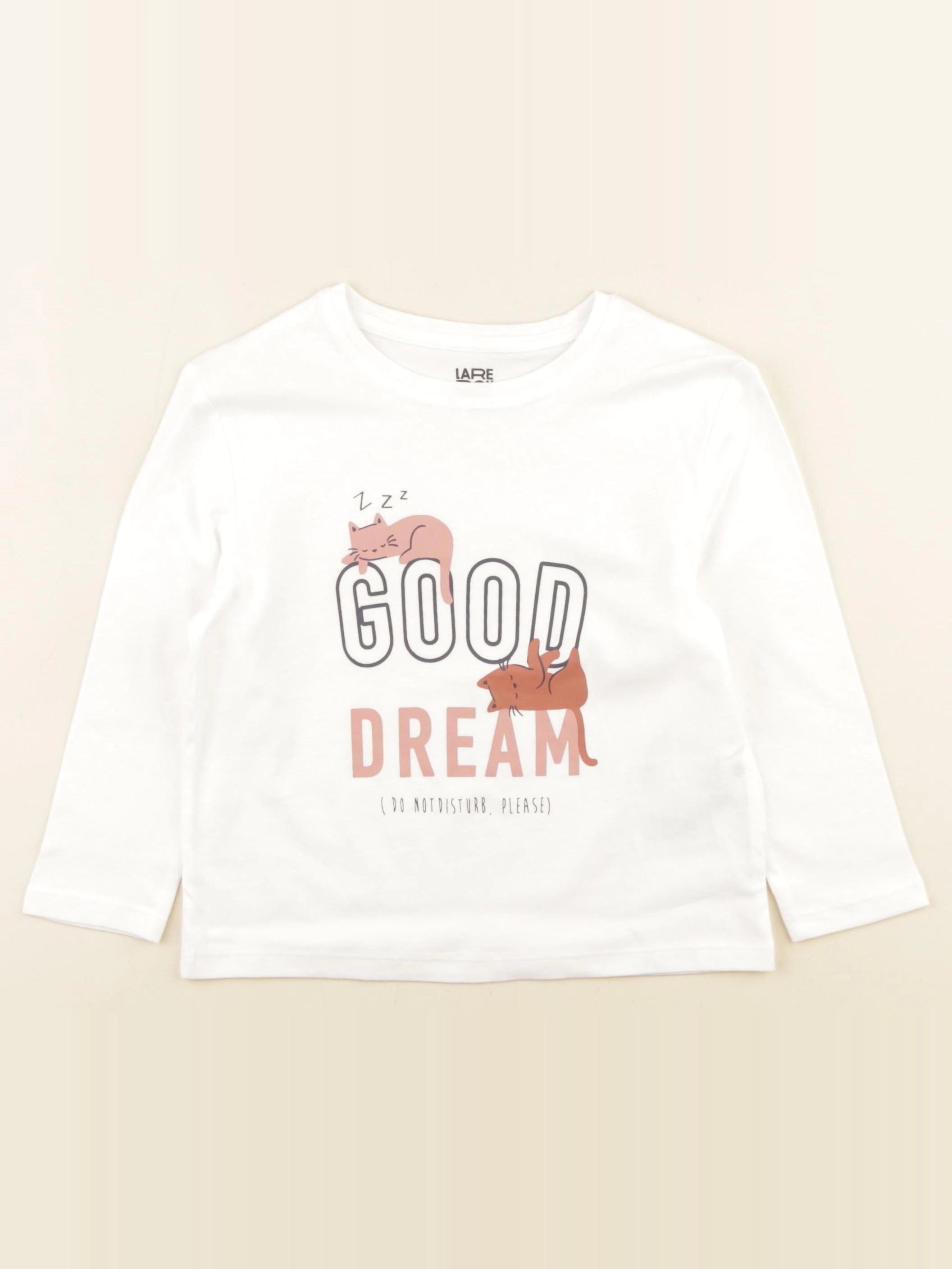 La Redoute - tee-shirt blanc - 4 ans