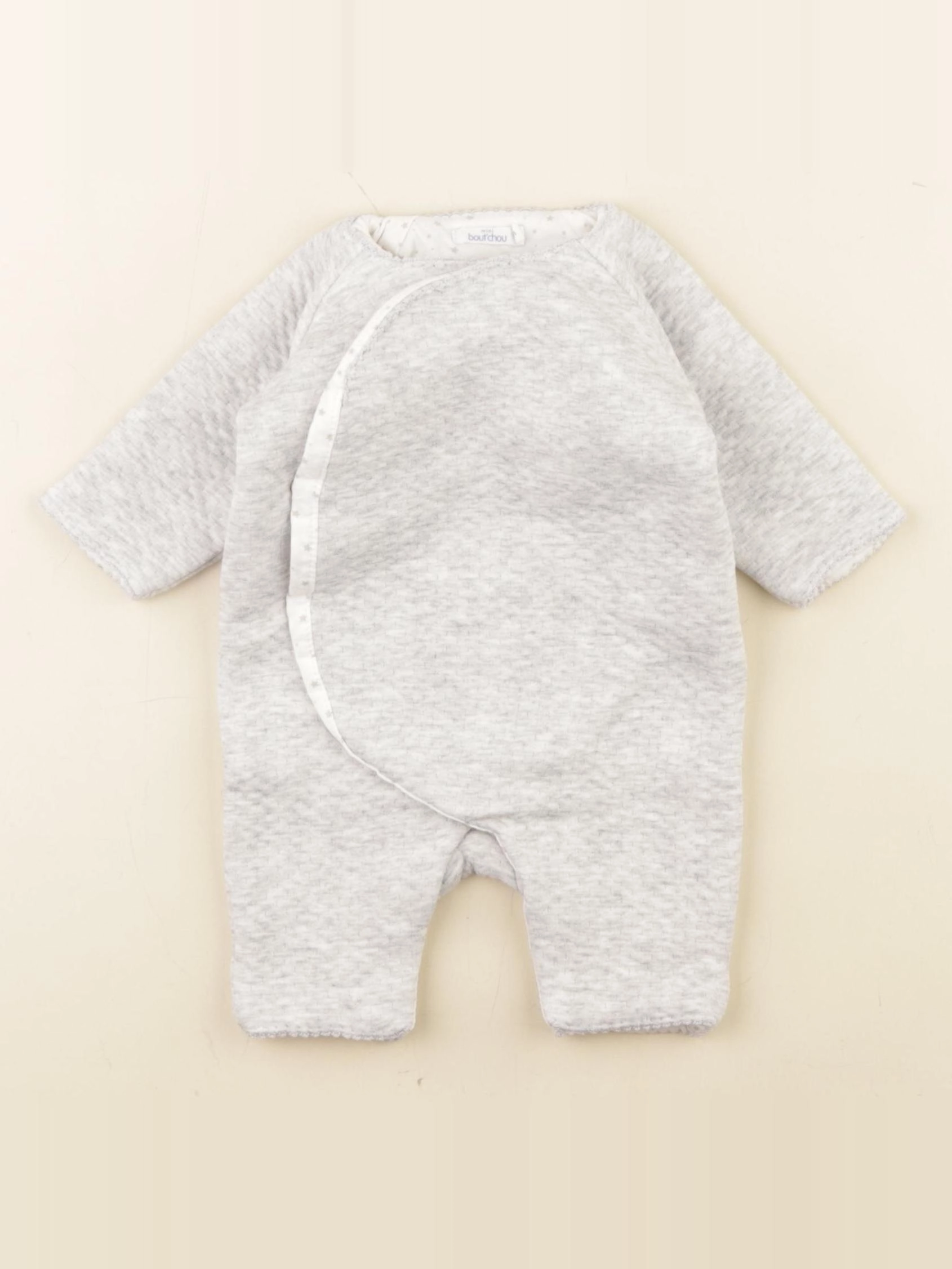 Boutchou - combinaison gris - 0 mois