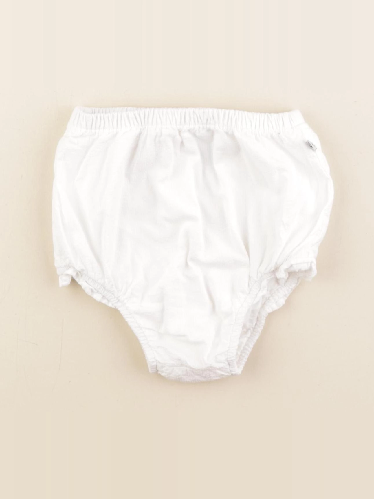 Petit Bateau - bloomer blanc - 36 mois