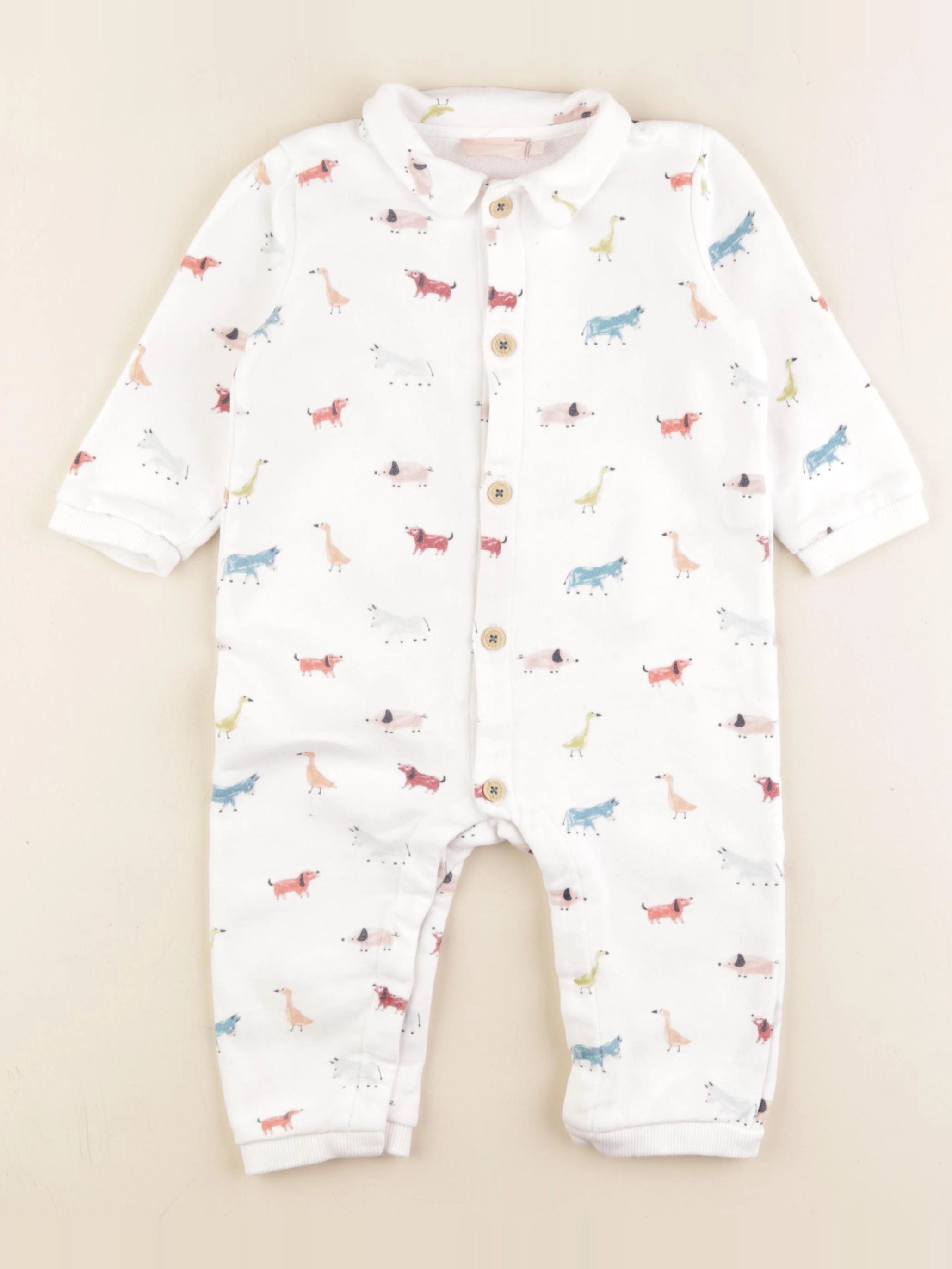 Boutchou - combinaison multicolore - 18 mois