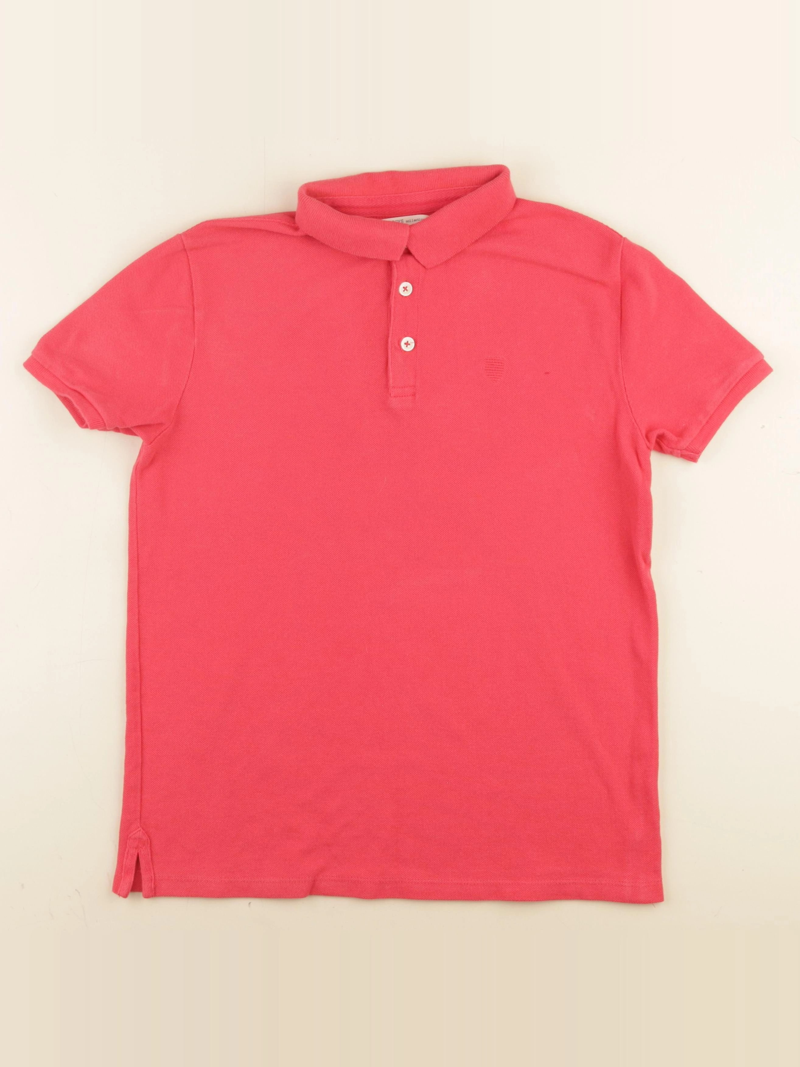 Zara - polo rouge - 11/12 ans