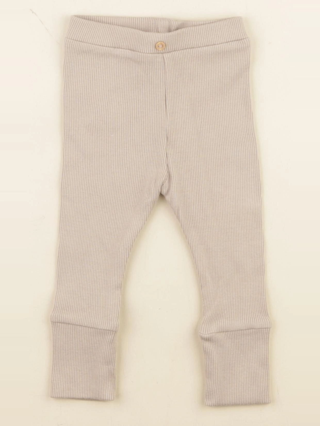 Vertbaudet - legging beige - 6 mois