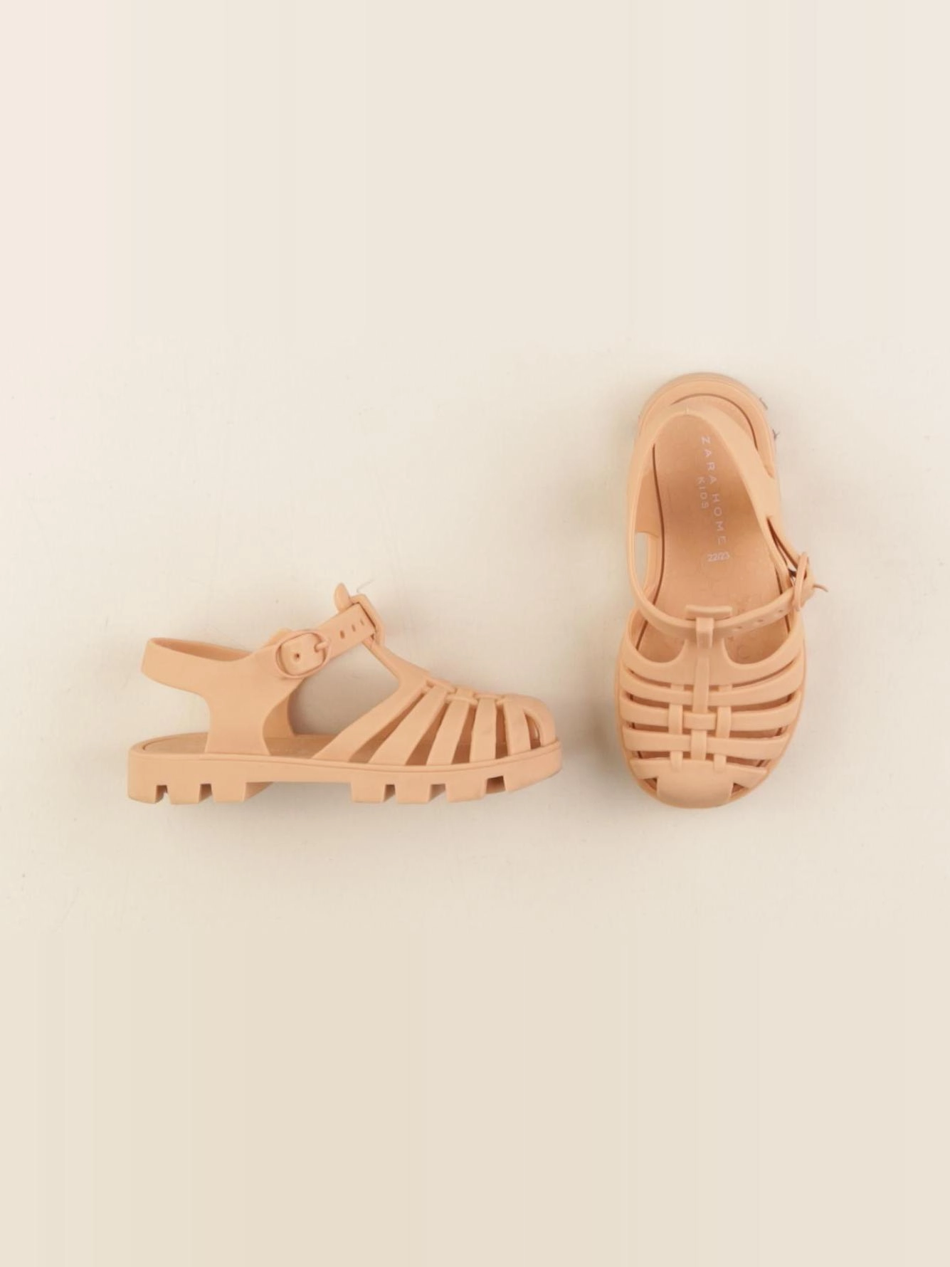 Zara - sandales beige - pointure 22/23