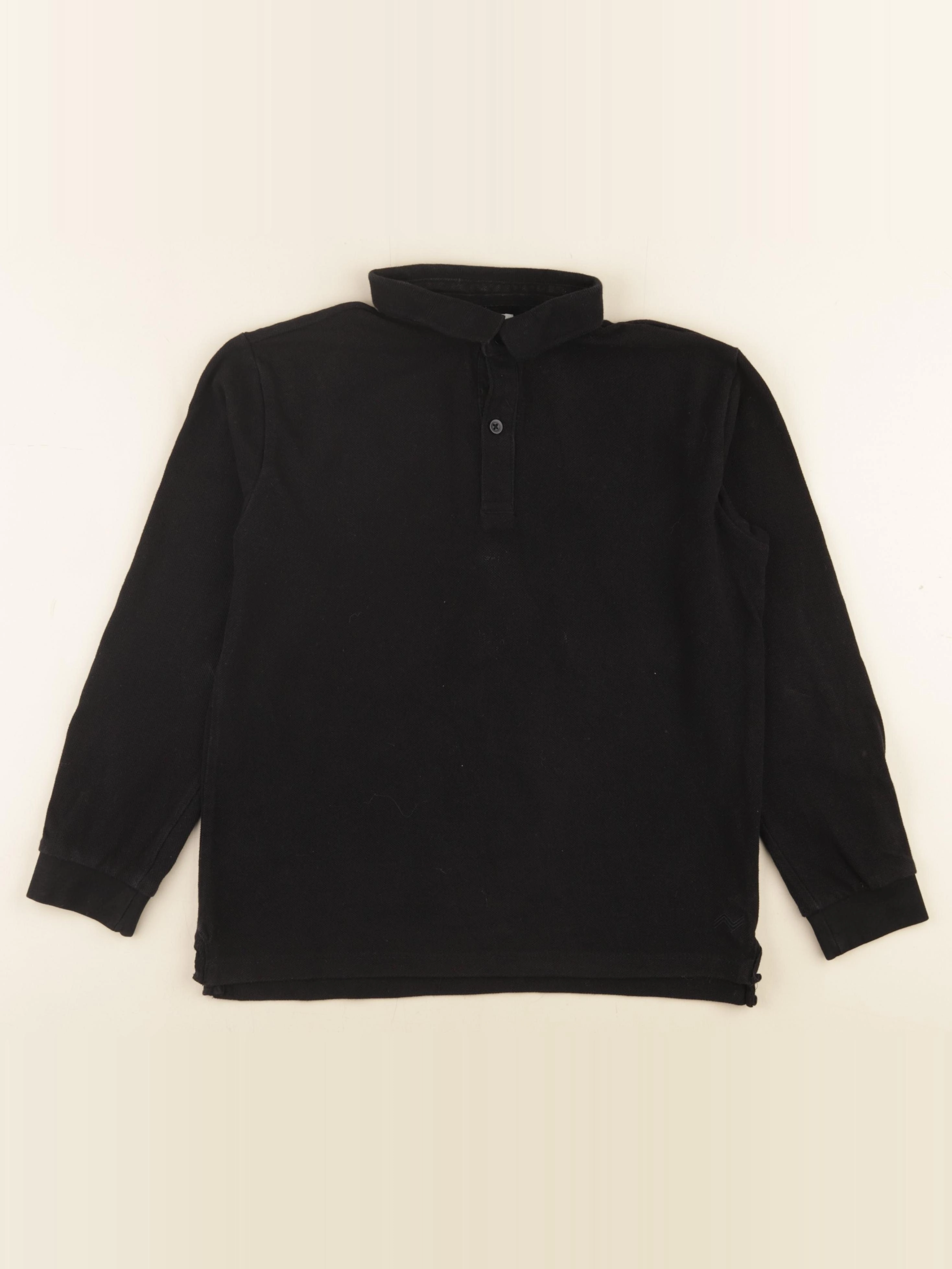 Zara - polo noir - 10 ans