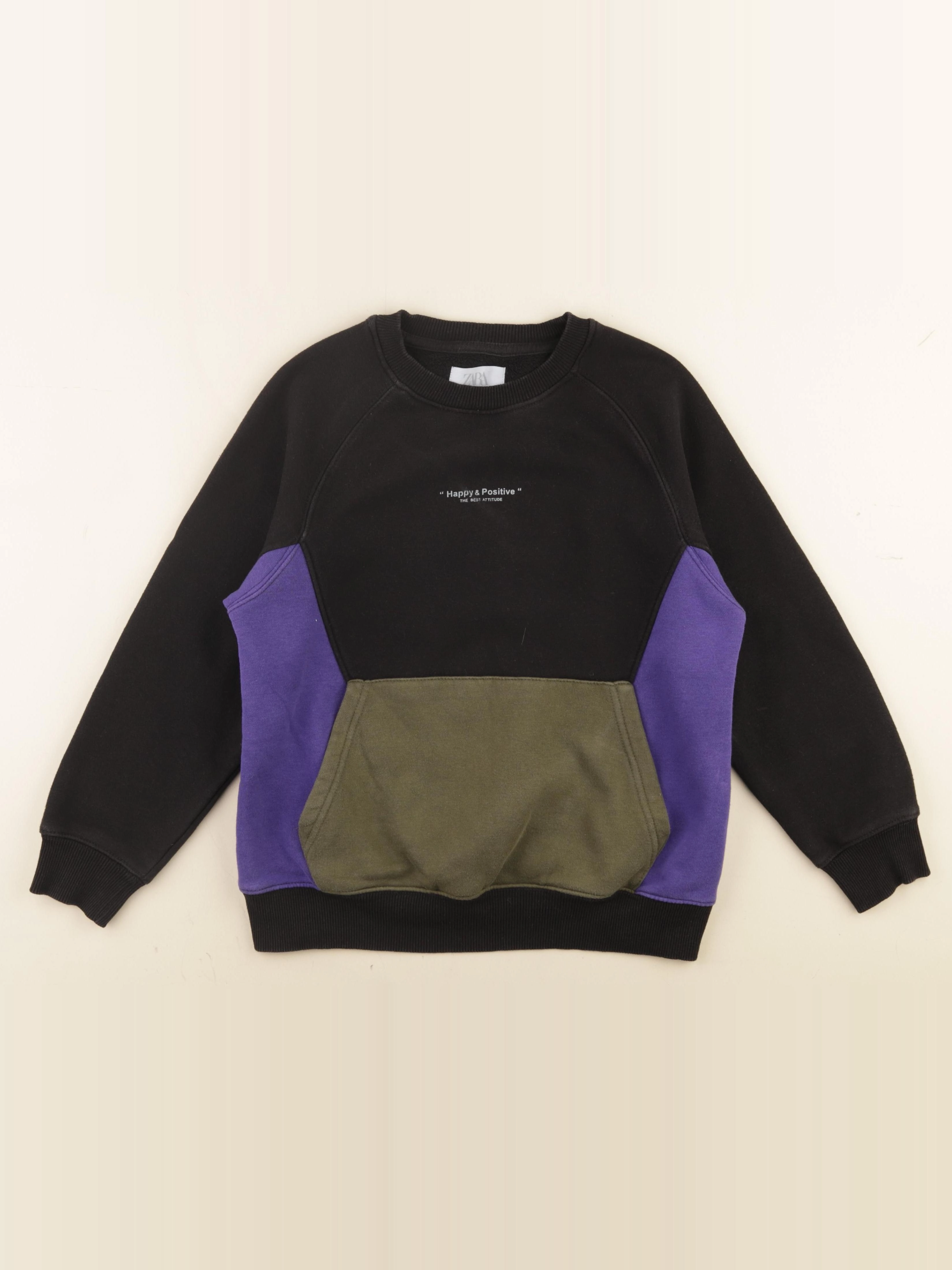 Zara - sweat noir - 10 ans