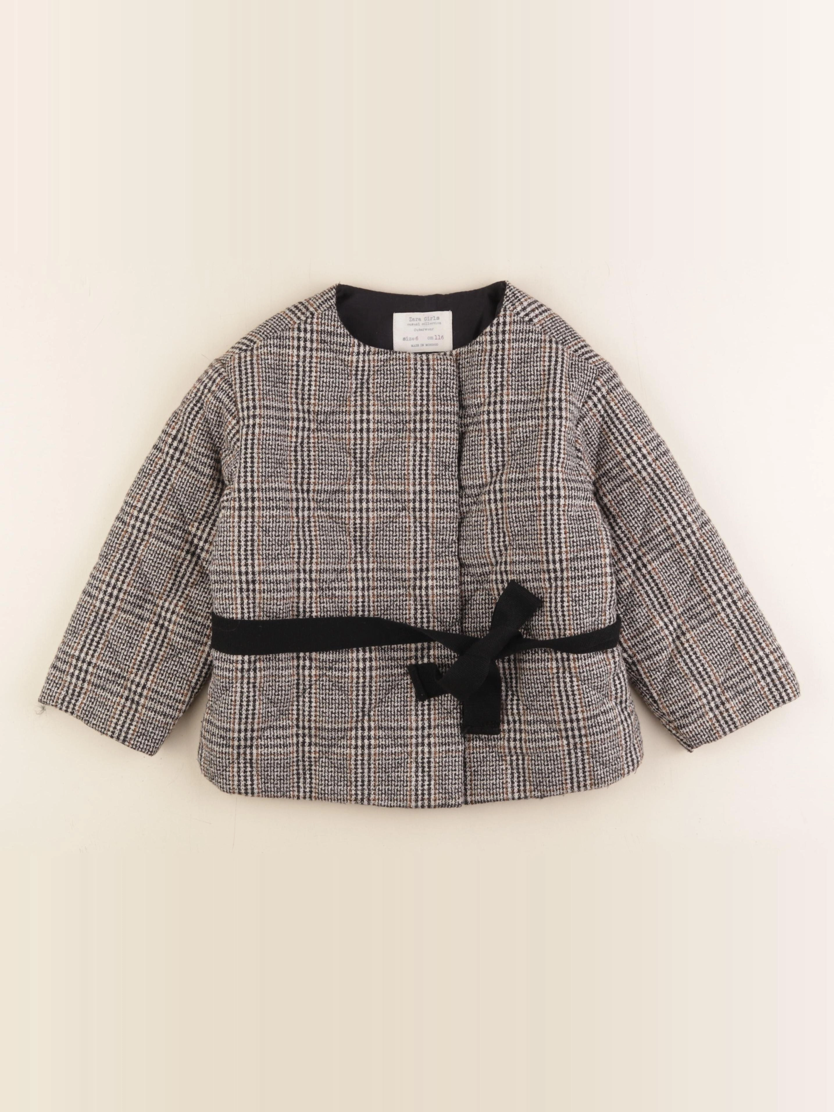 Zara - veste marron - 6 ans