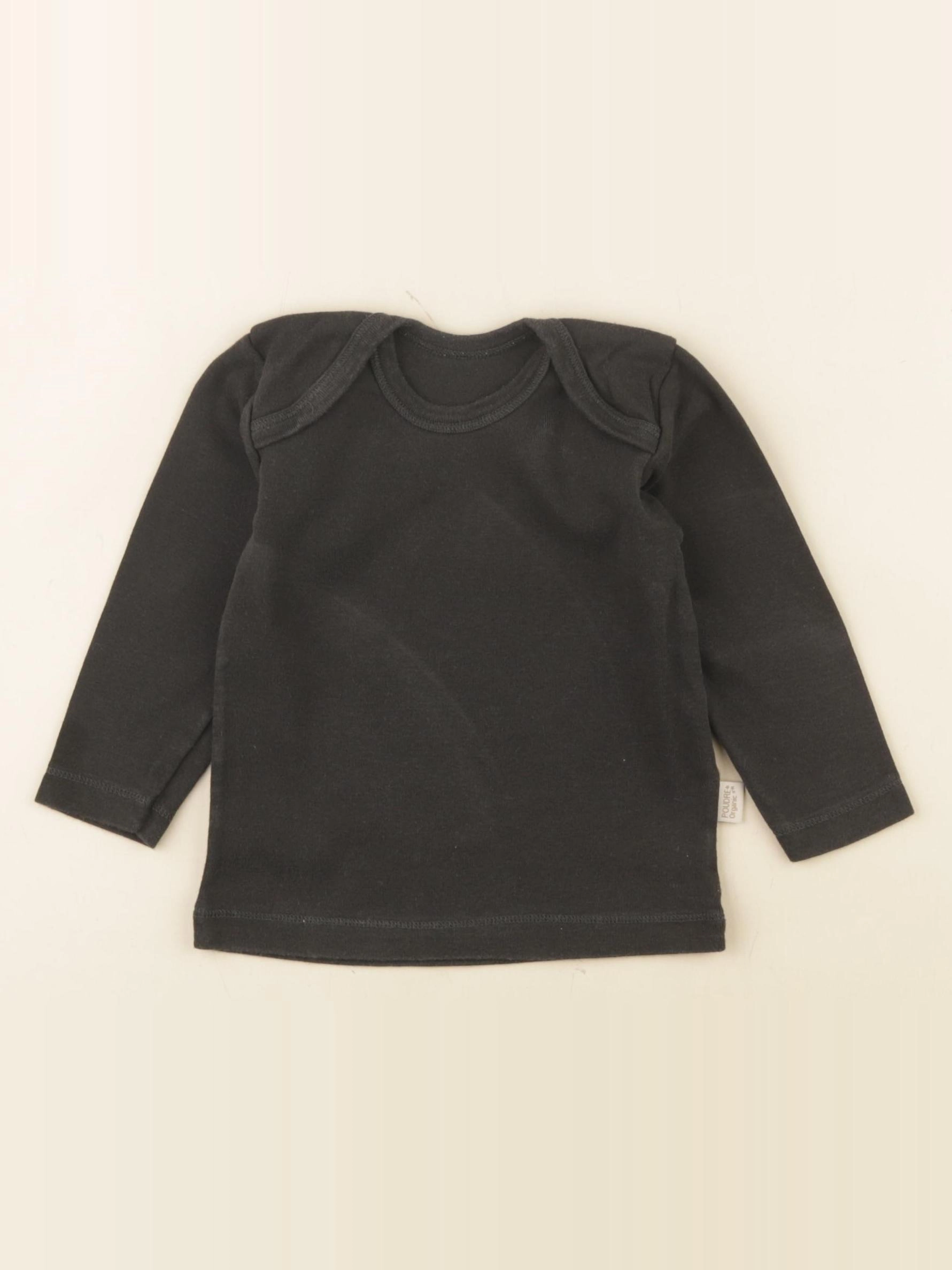 Poudre Organic - tee-shirt noir - 18 mois