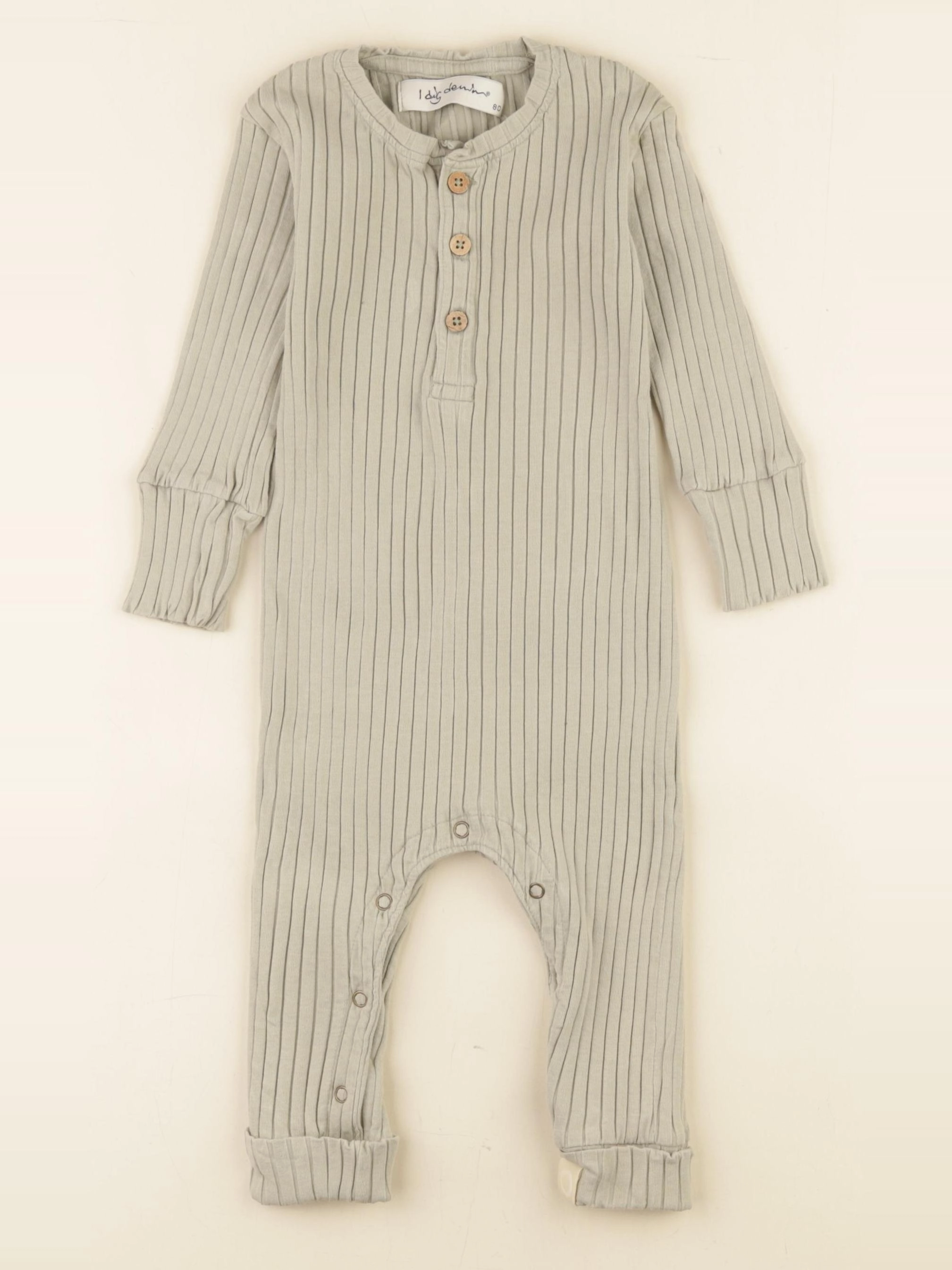 I dig denim - pyjama coton vert - 18 mois