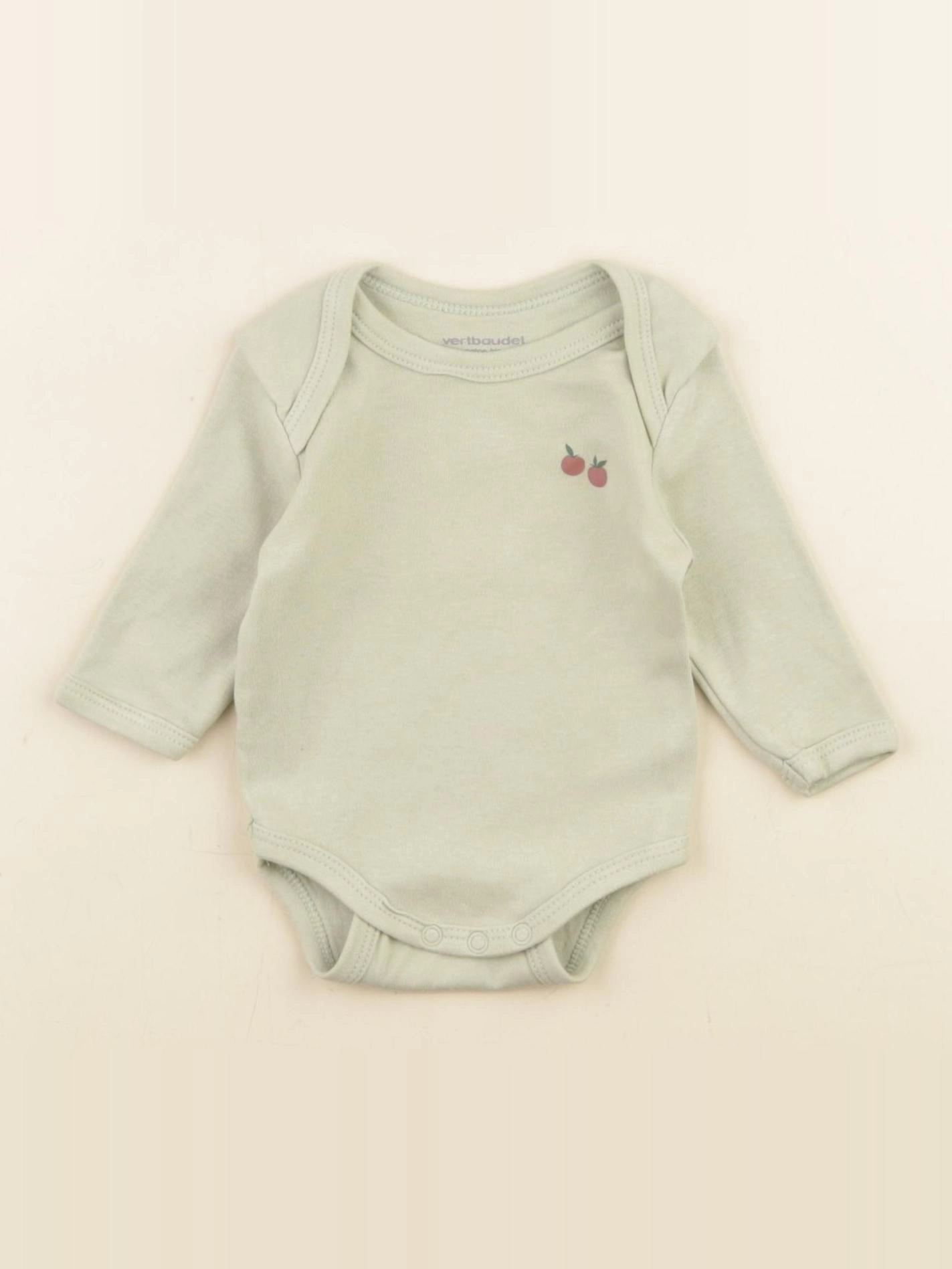 Vertbaudet - body vert - 1 mois