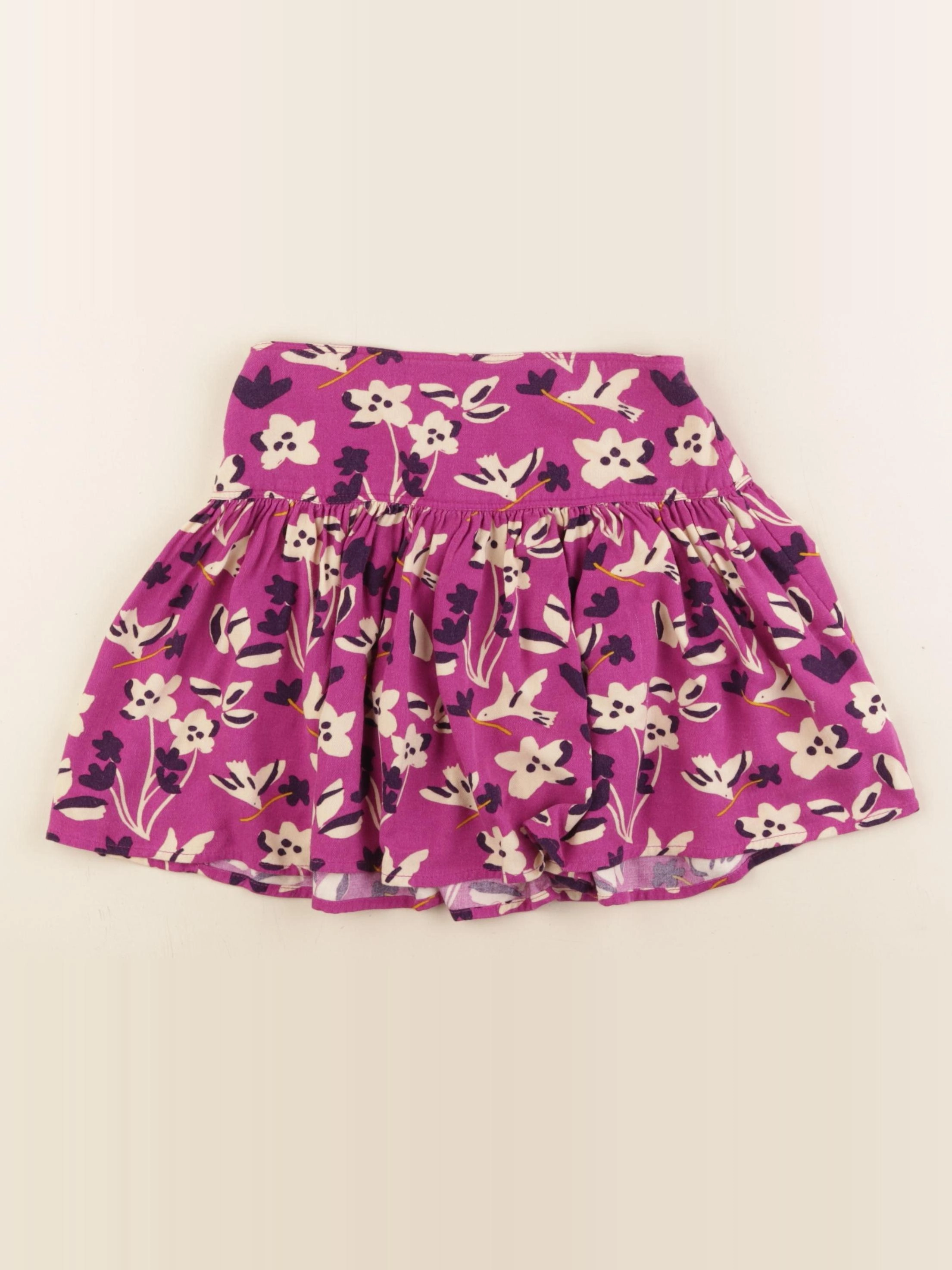 Monoprix - jupe violet - 6 ans