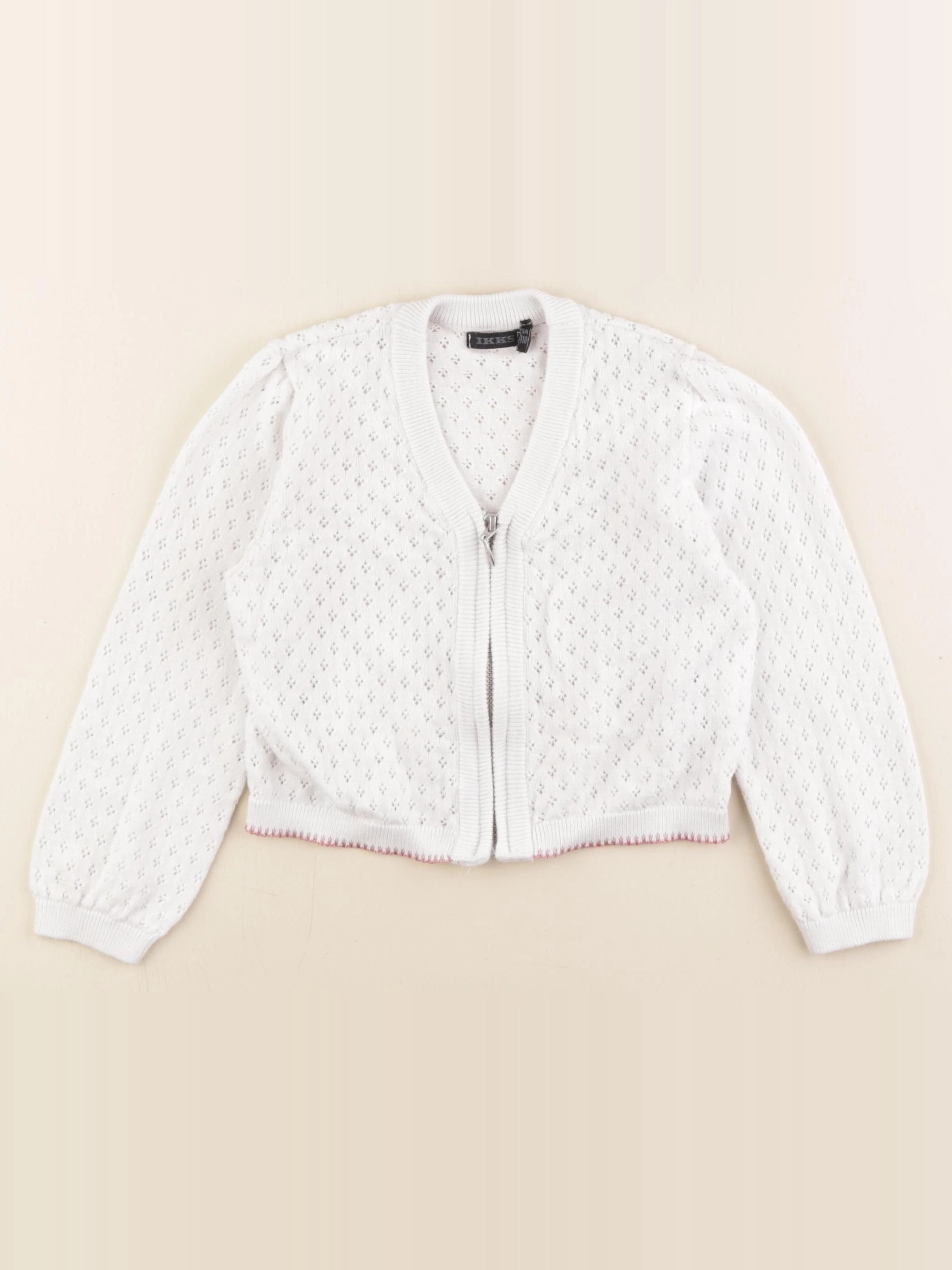 IKKS - gilet blanc - 5 ans