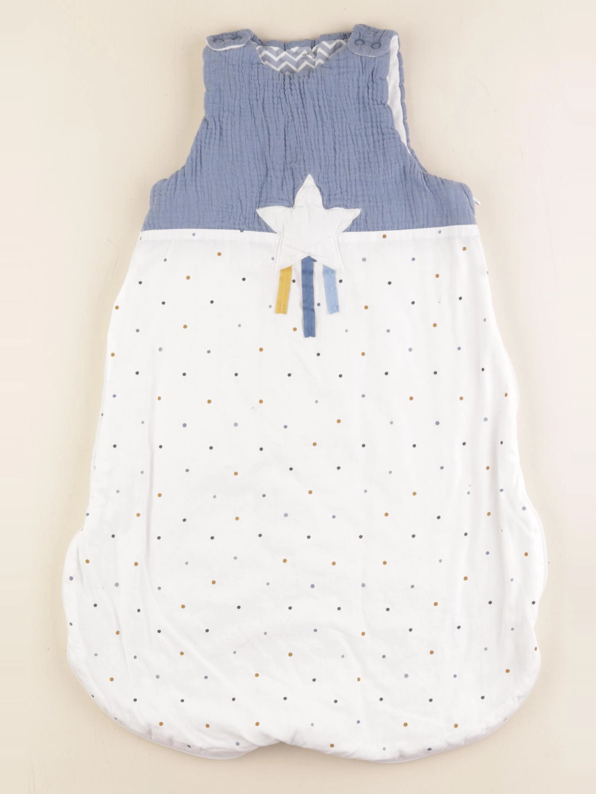 Vertbaudet - gigoteuse bleu - Prématuré à 6 mois