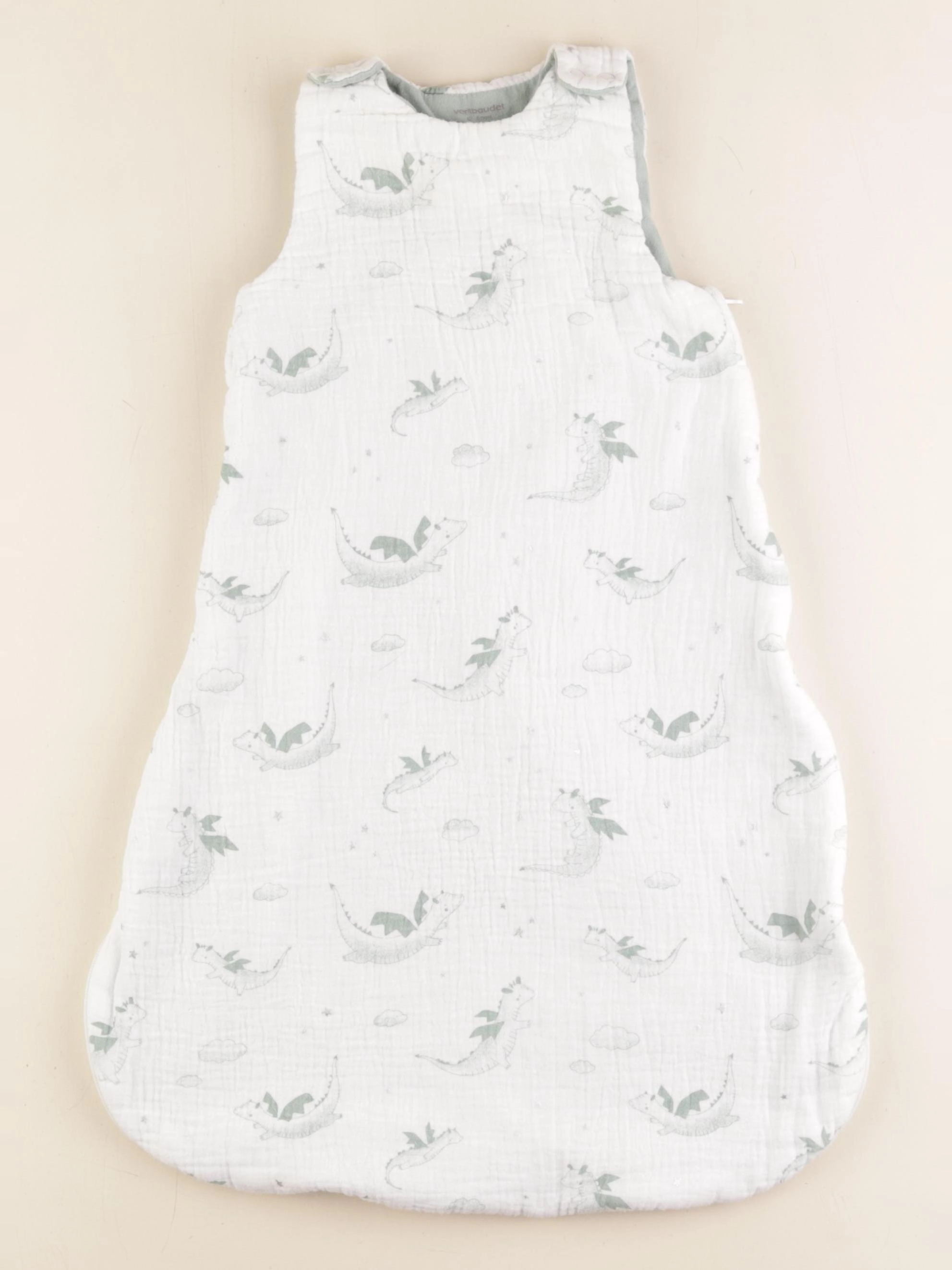 Vertbaudet - gigoteuse TOG 2,5 blanc - Prématuré à 6 mois