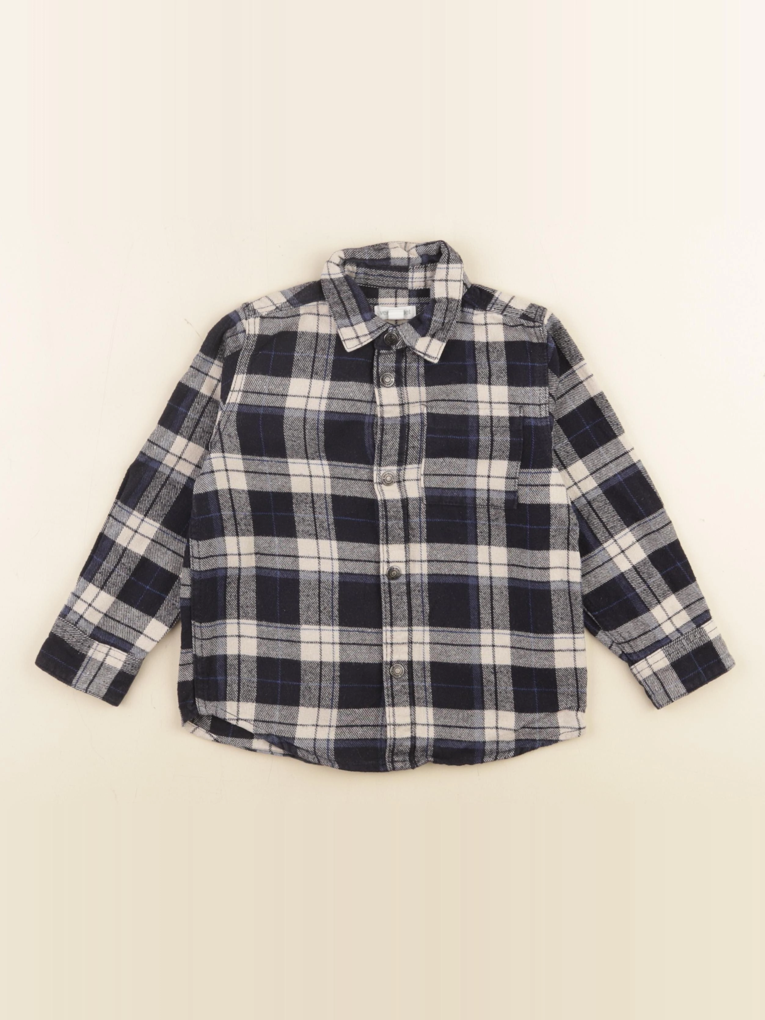 Vertbaudet - chemise bleu - 4 ans