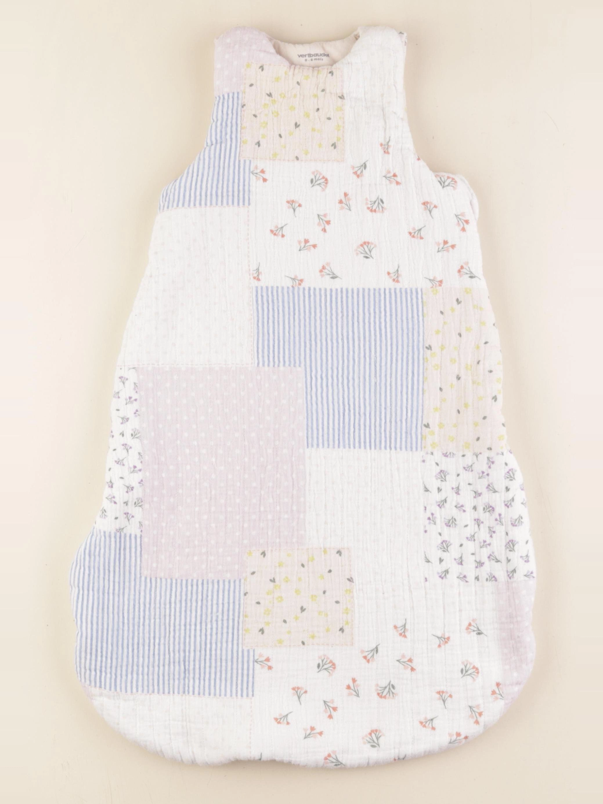 Vertbaudet - gigoteuse TOG 2,5 blanc - 0/6 mois