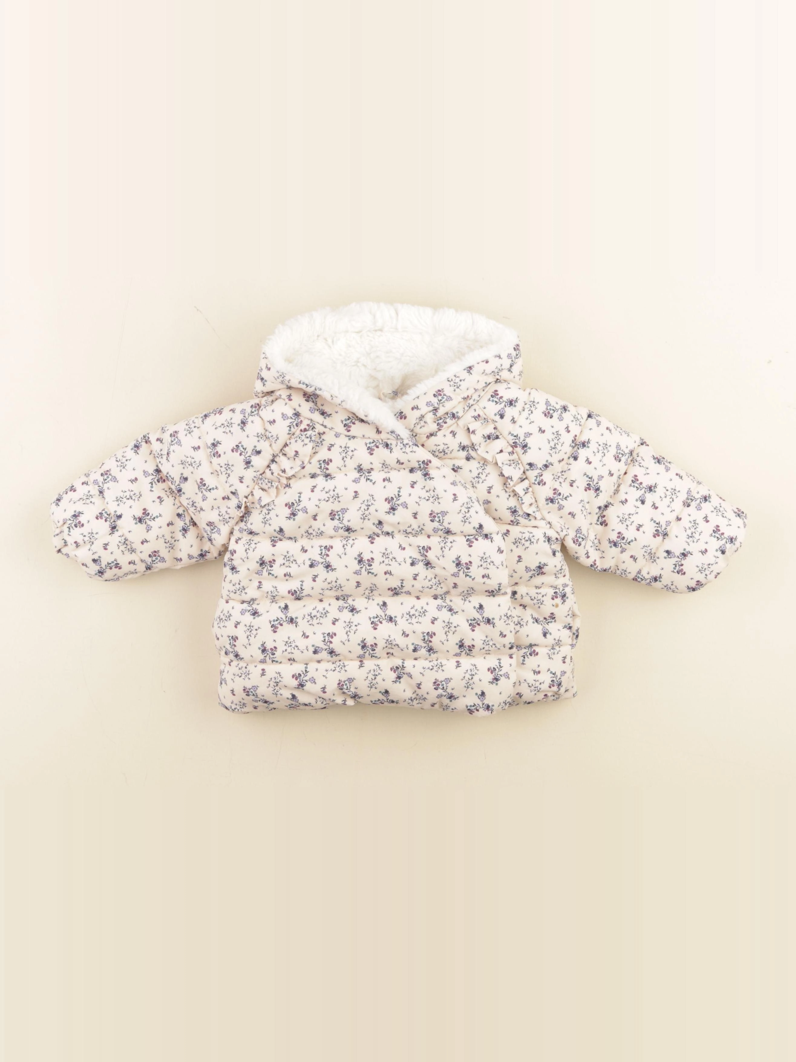 Vertbaudet - doudoune multicolore - 3 mois