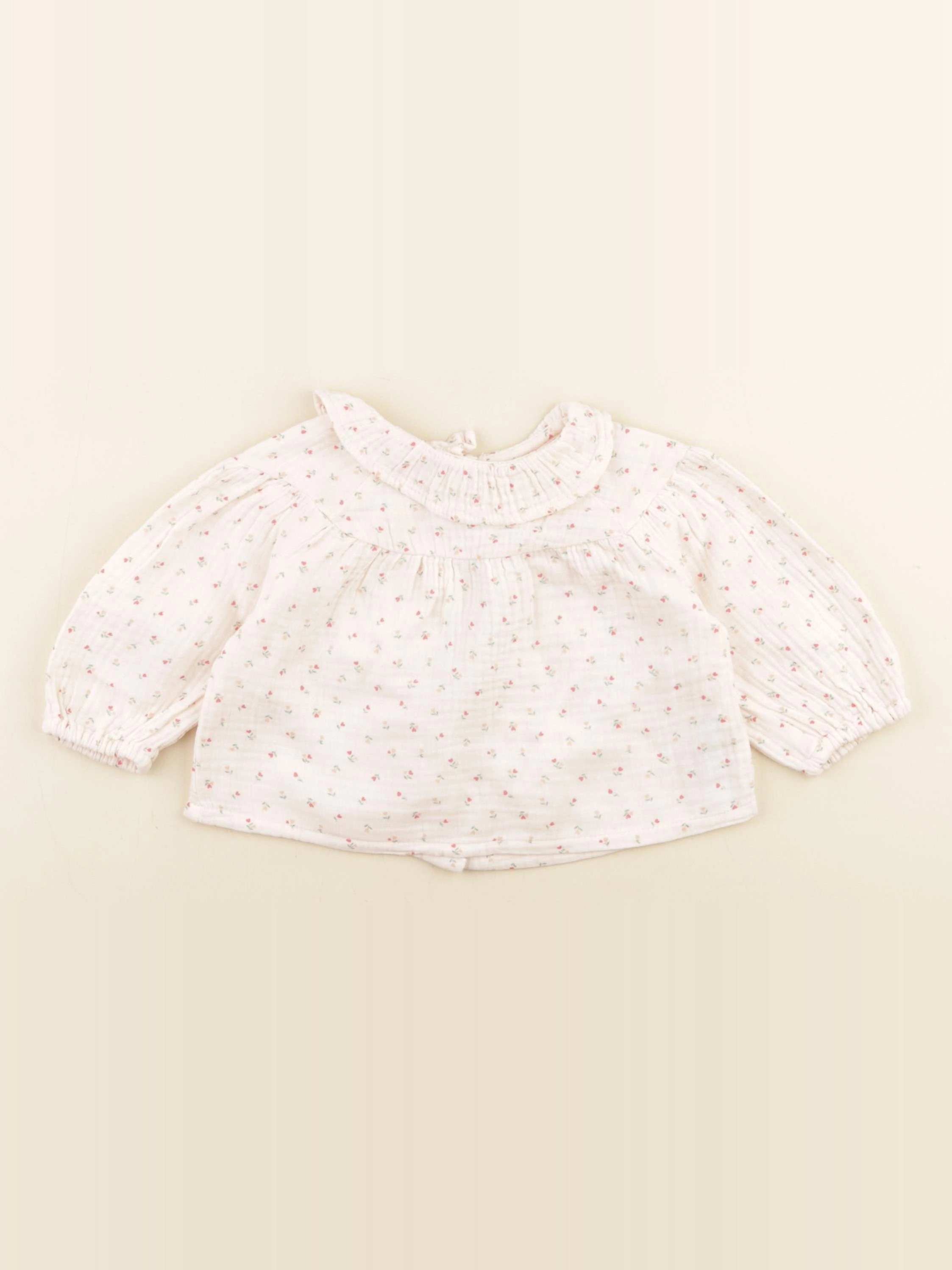 Vertbaudet - blouse rose - 6 mois