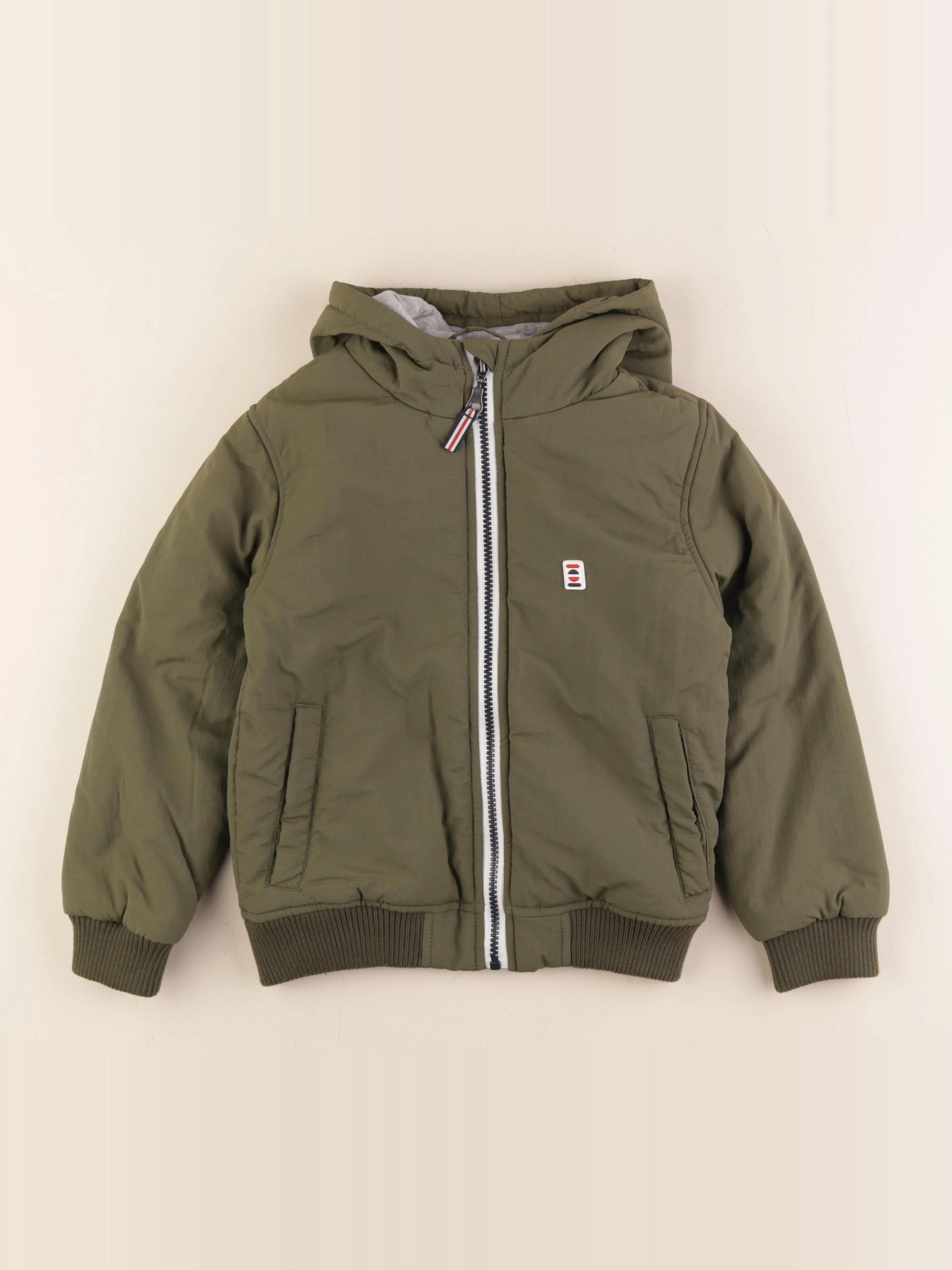 Vertbaudet - veste vert - 6 ans