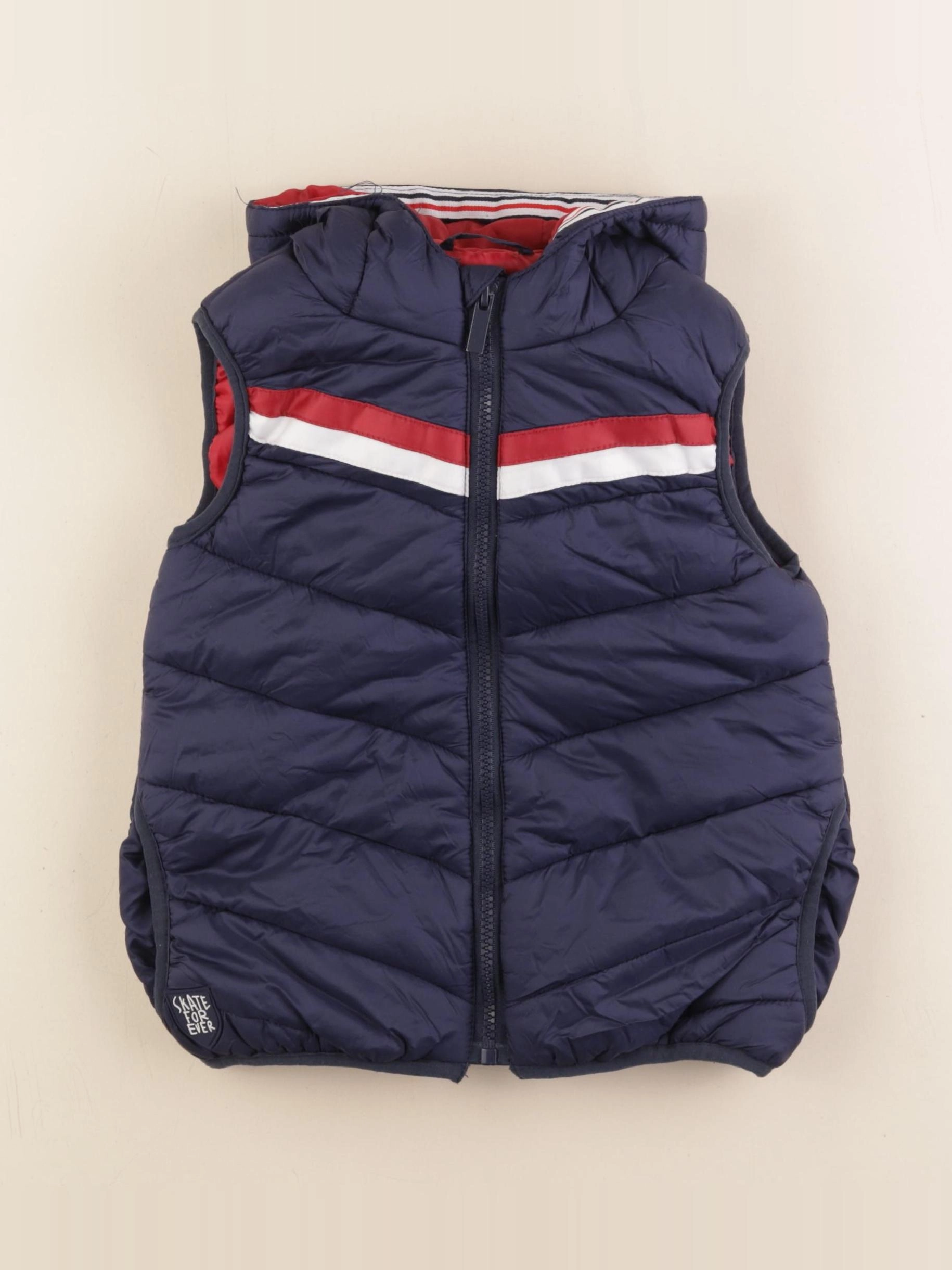 Vertbaudet - doudoune bleu - 5 ans