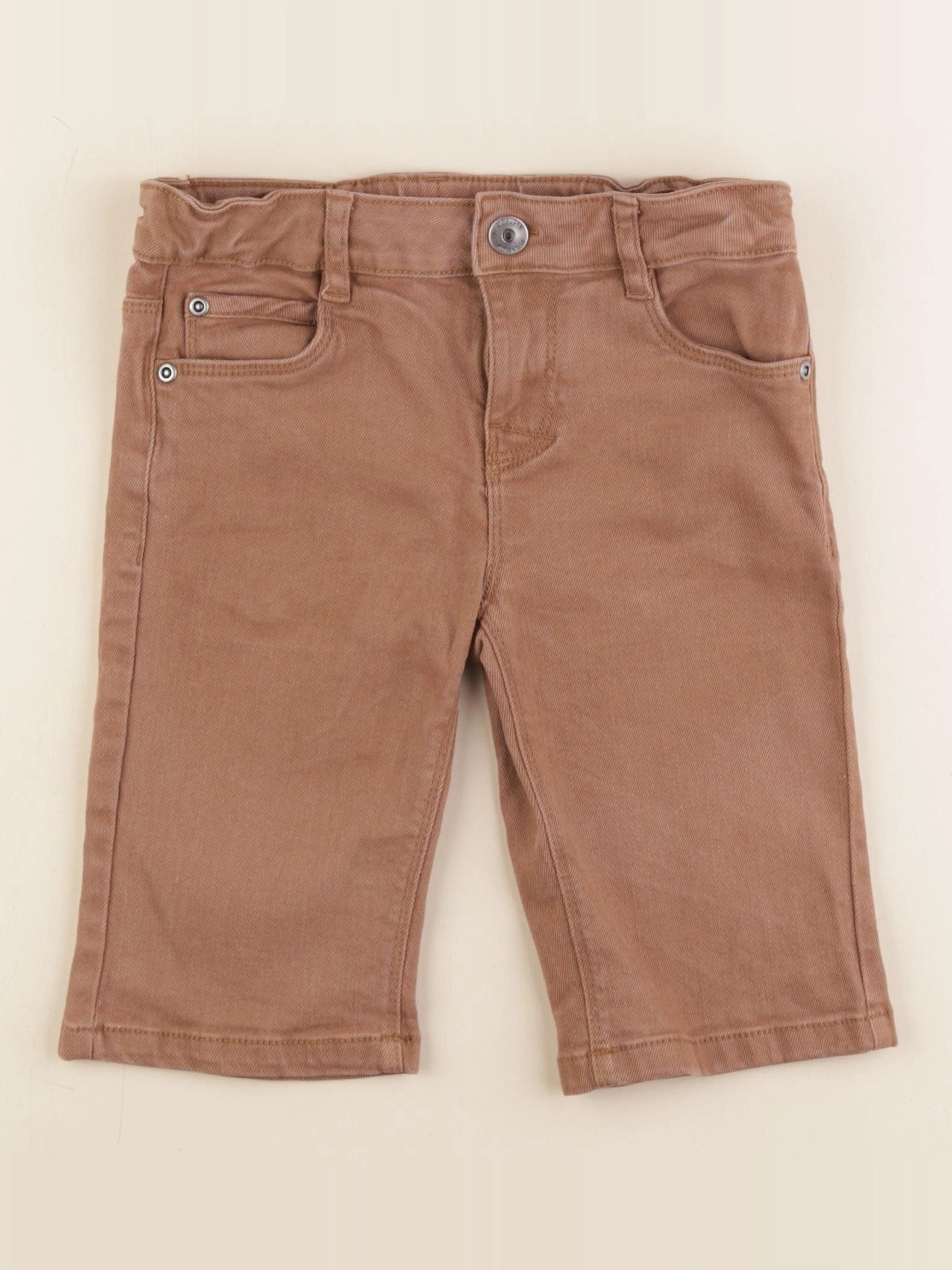 Vertbaudet - short marron - 5 ans