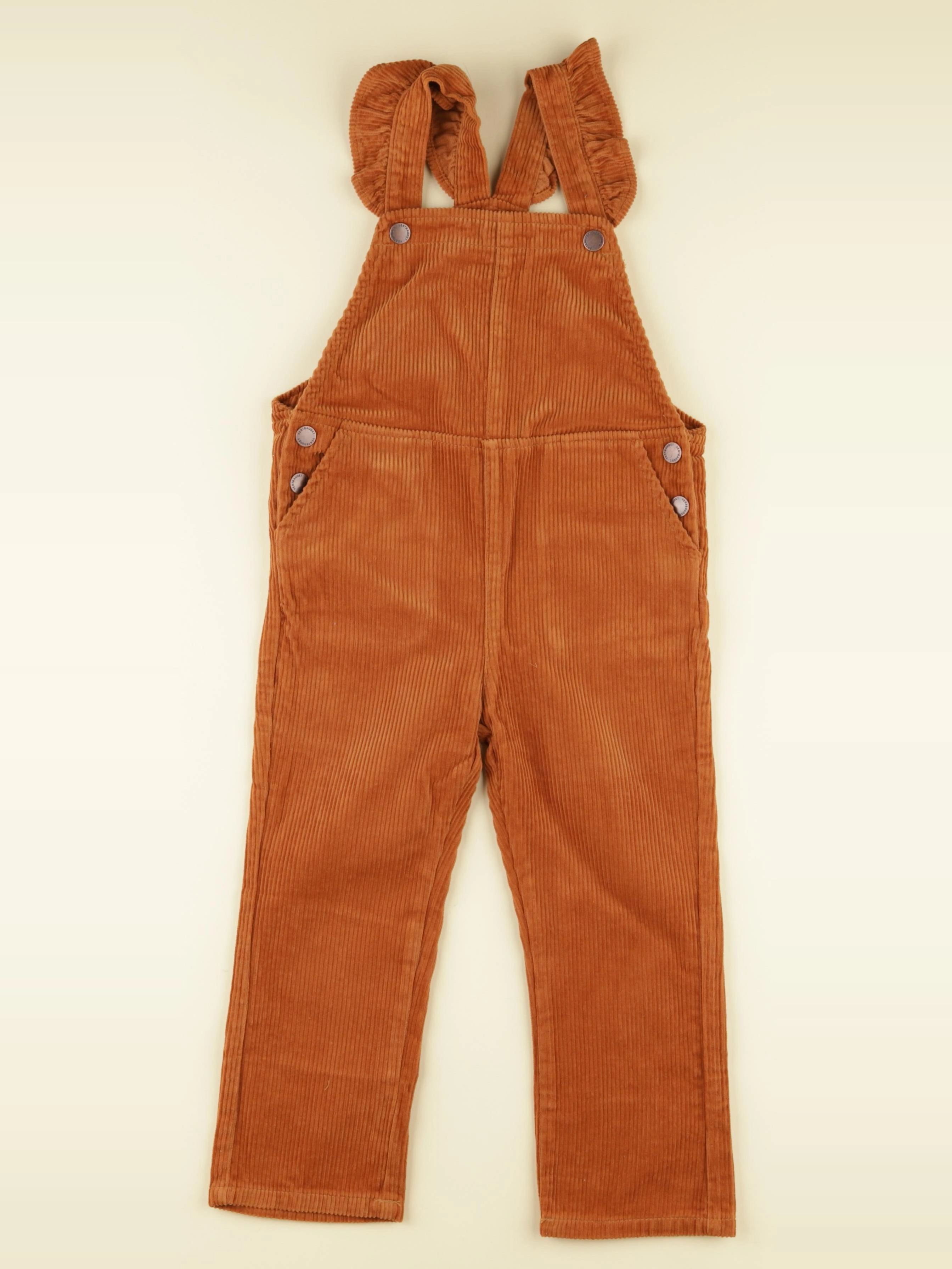 Vertbaudet - salopette marron - 4 ans