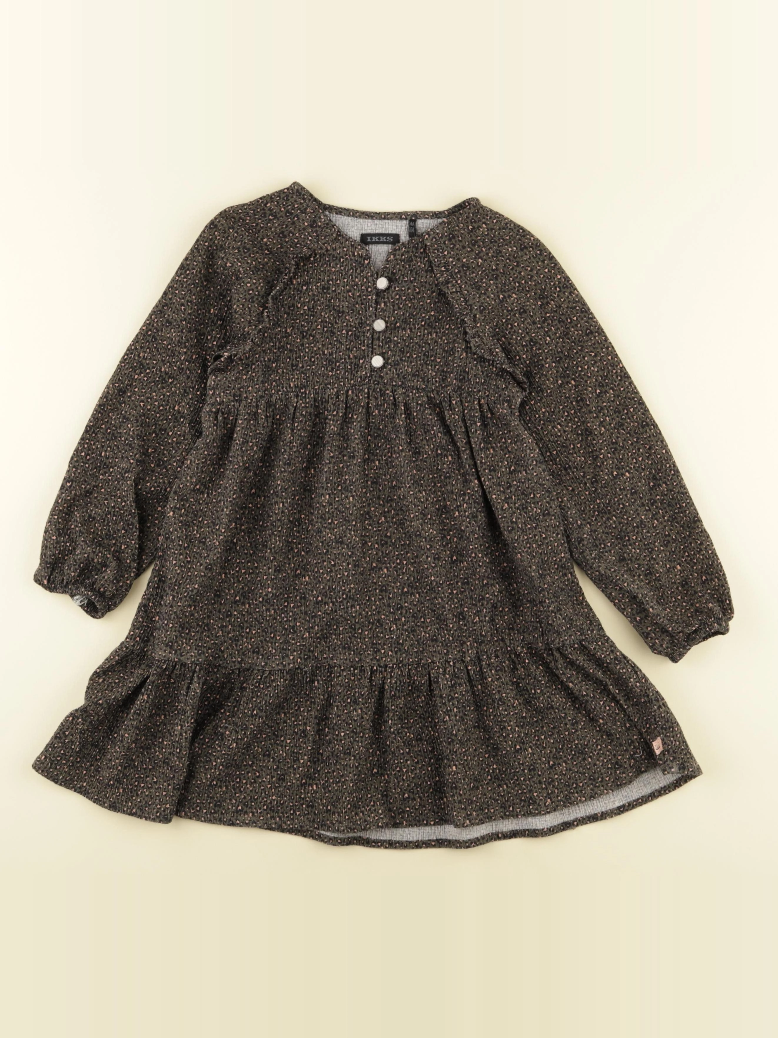 IKKS - robe vert - 4 ans