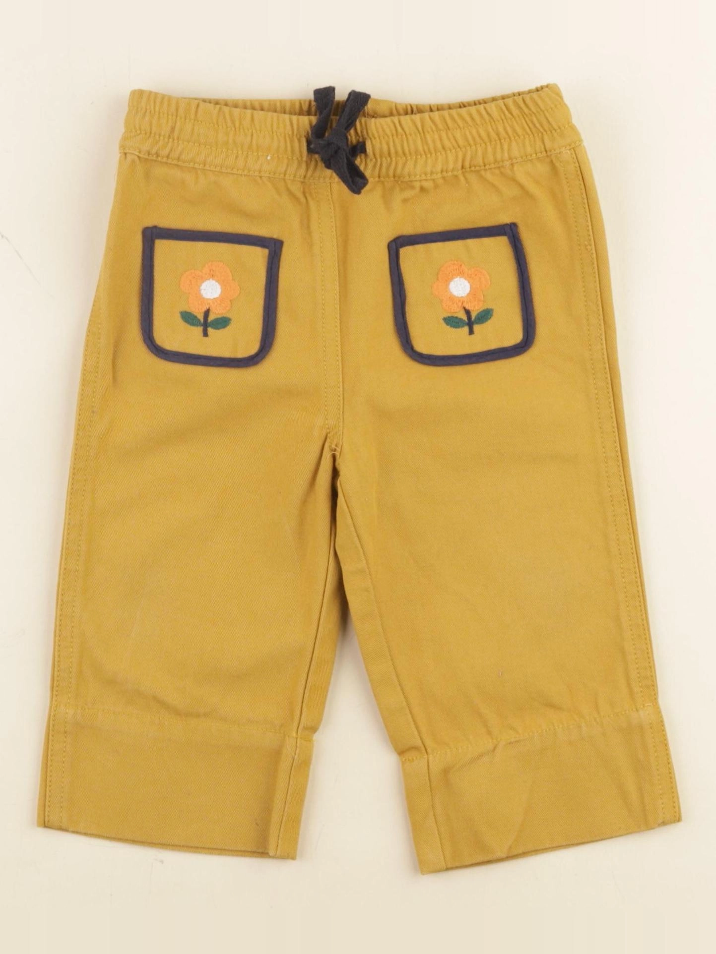 Boutchou - pantalon jaune - 9 mois