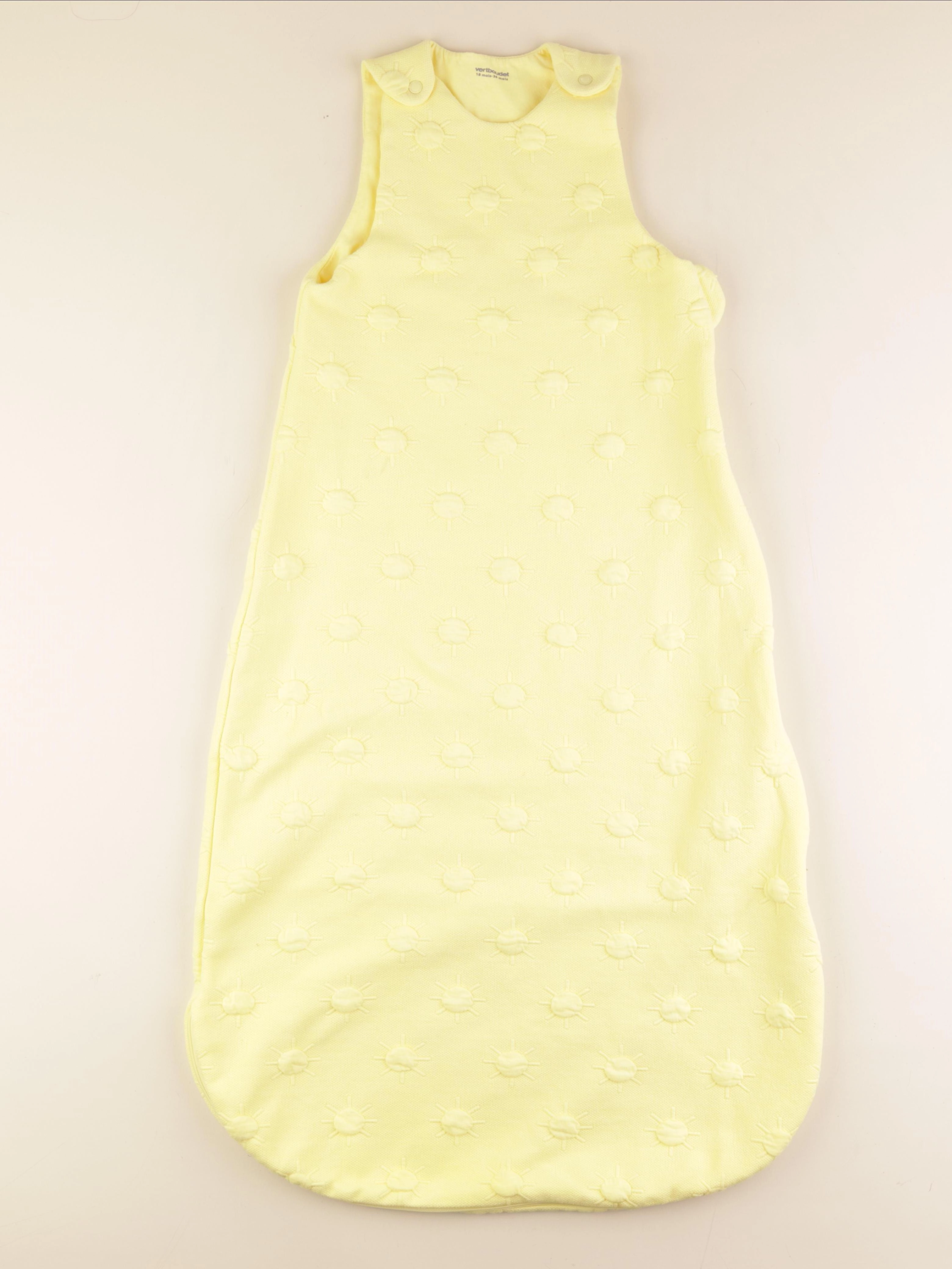 Vertbaudet - gigoteuse TOG 1 jaune - 18/36 mois