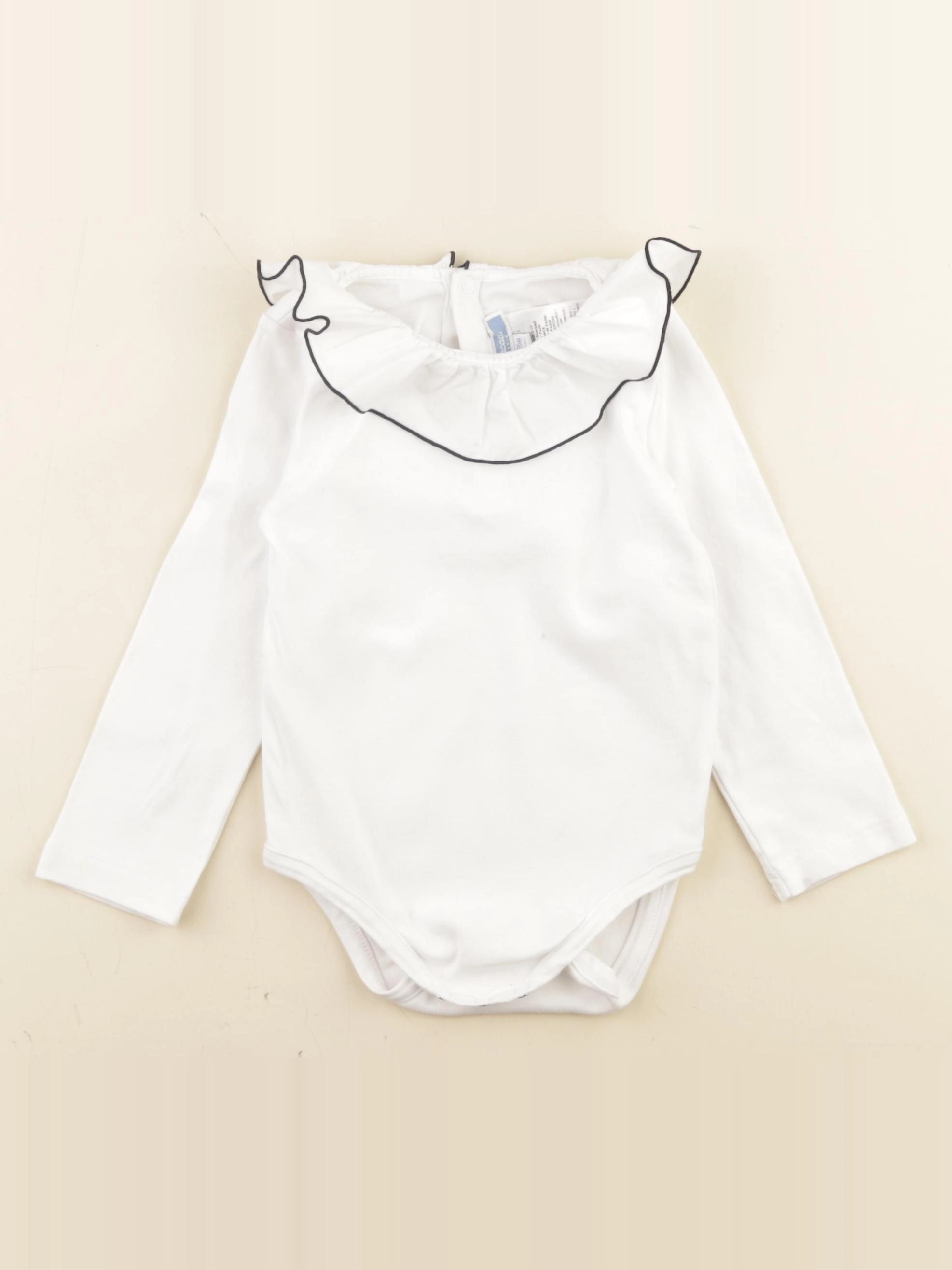 Jacadi - body à col blanc - 36 mois