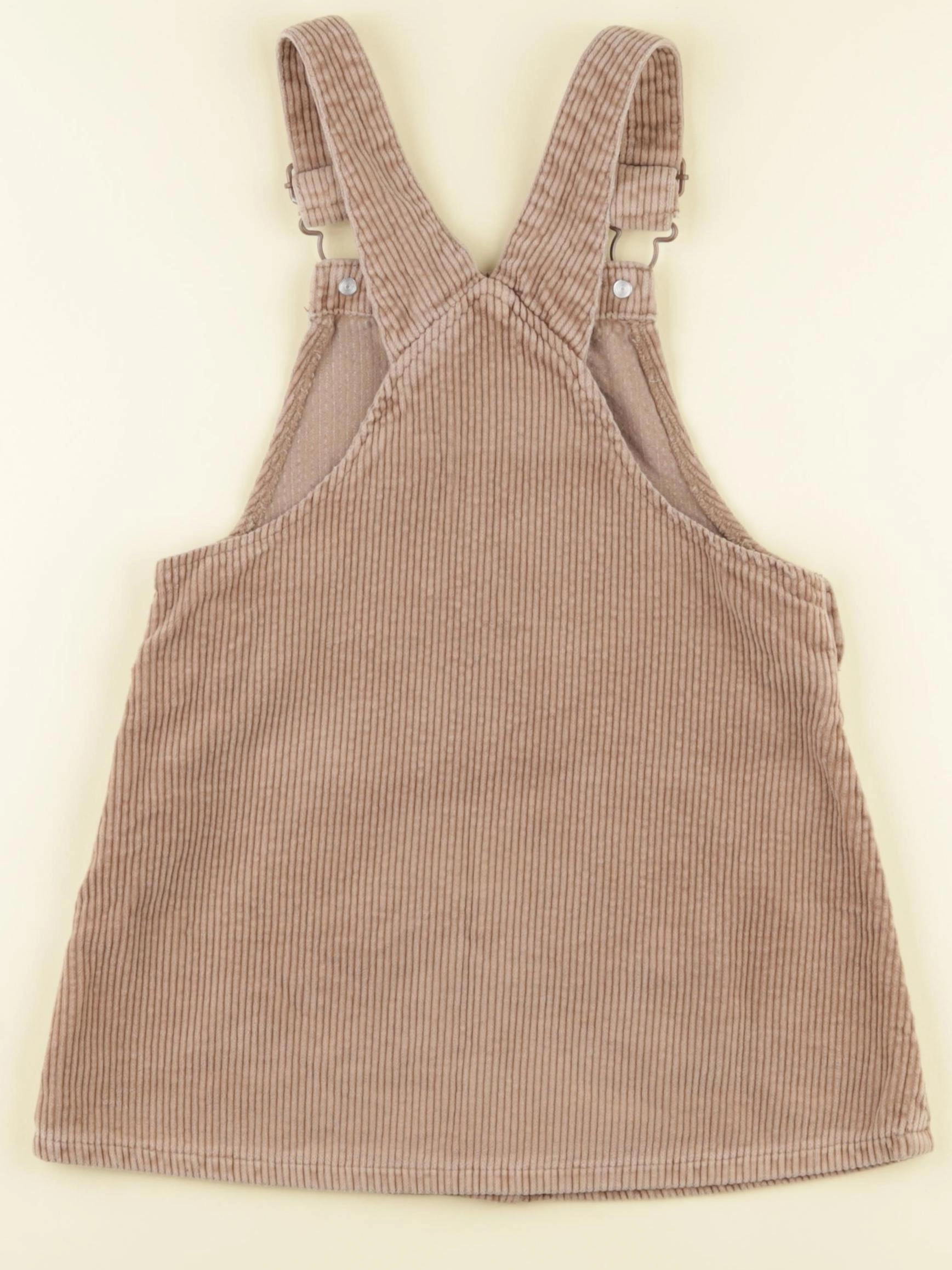 Zara - robe marron - 3/4 ans