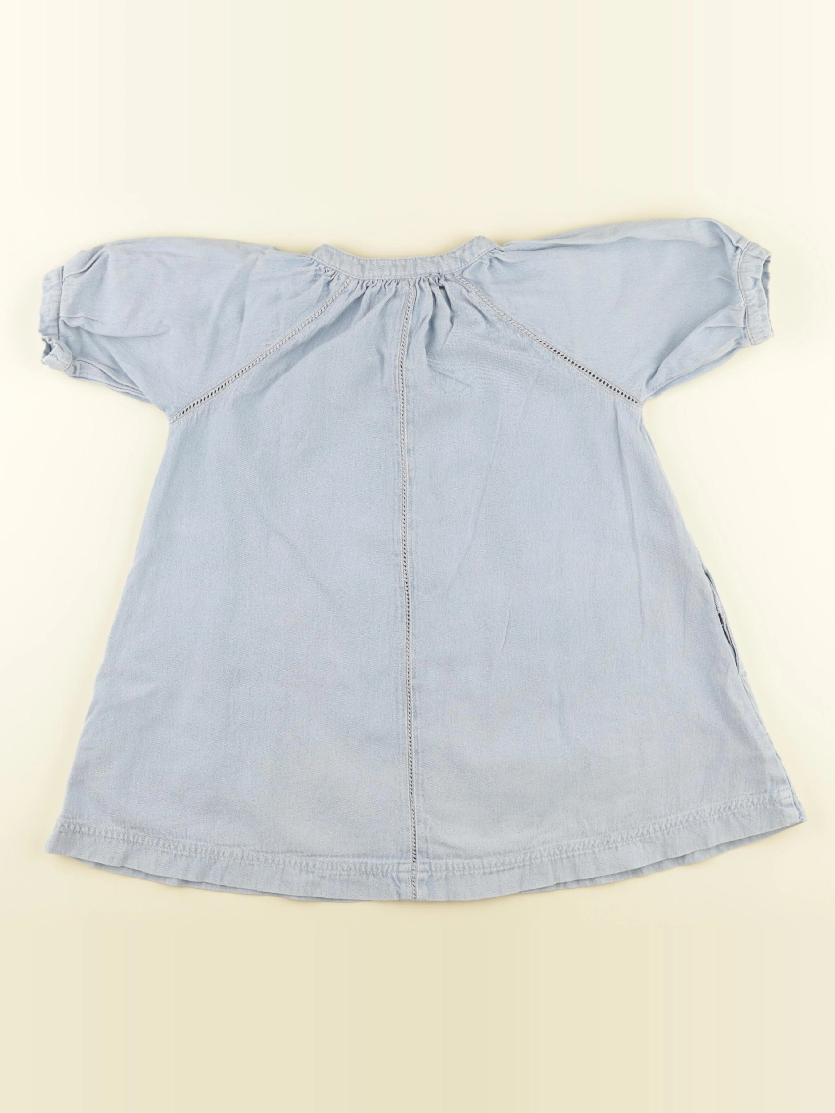Monoprix - robe bleu - 4 ans