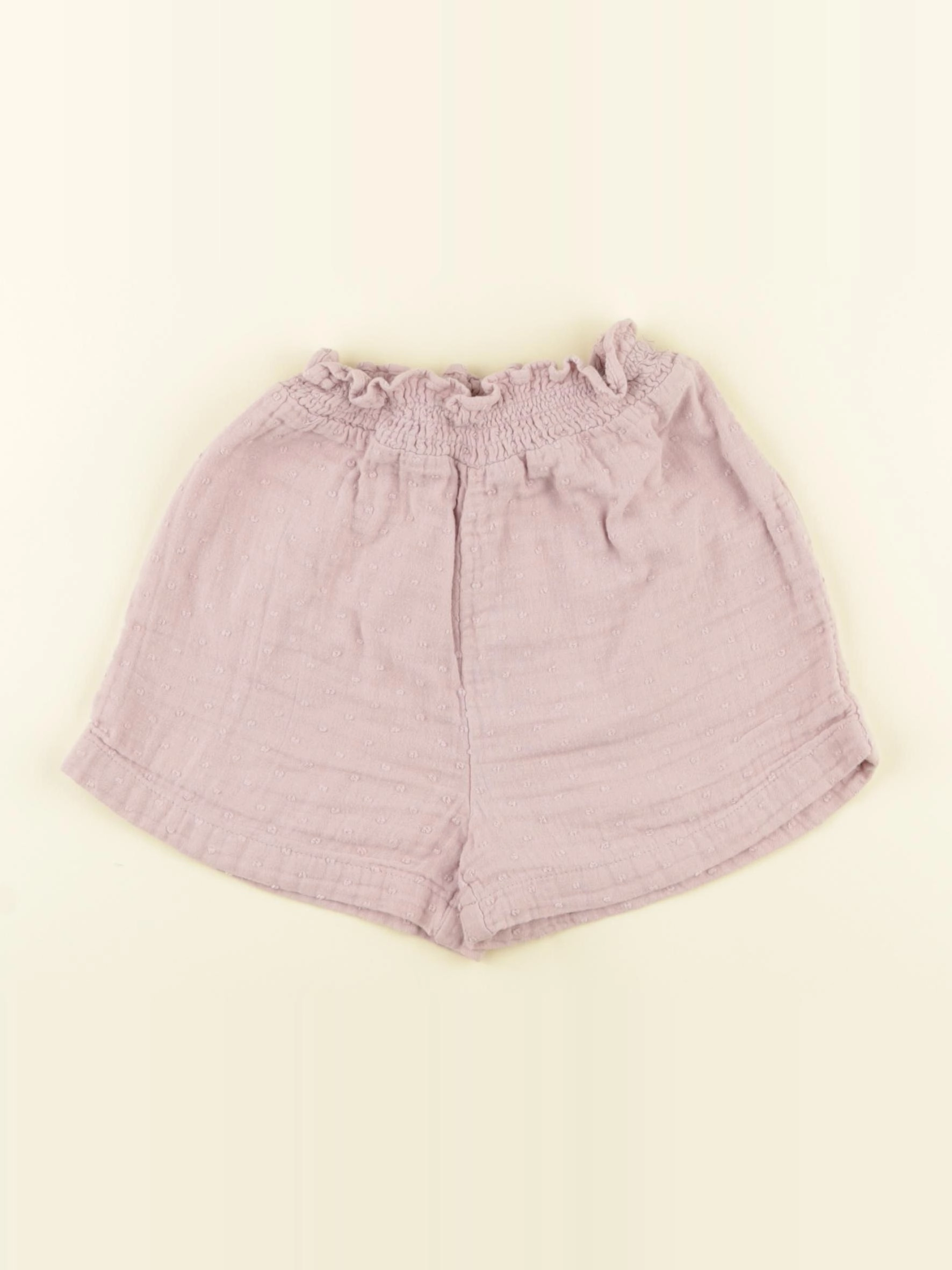 Monoprix - short violet - 5 ans