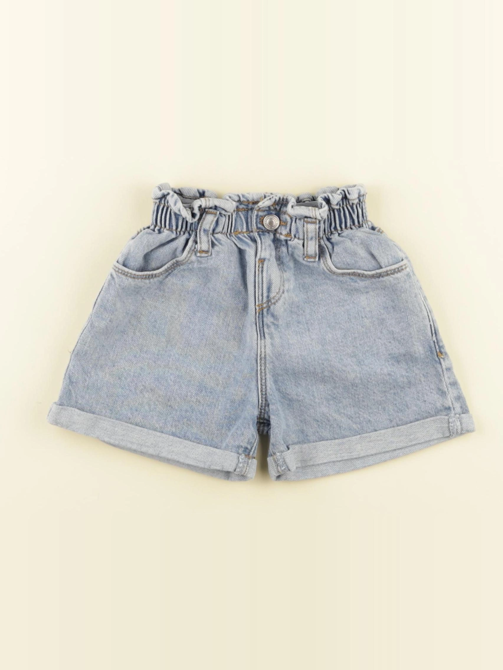 Zara - short bleu - 4/5 ans