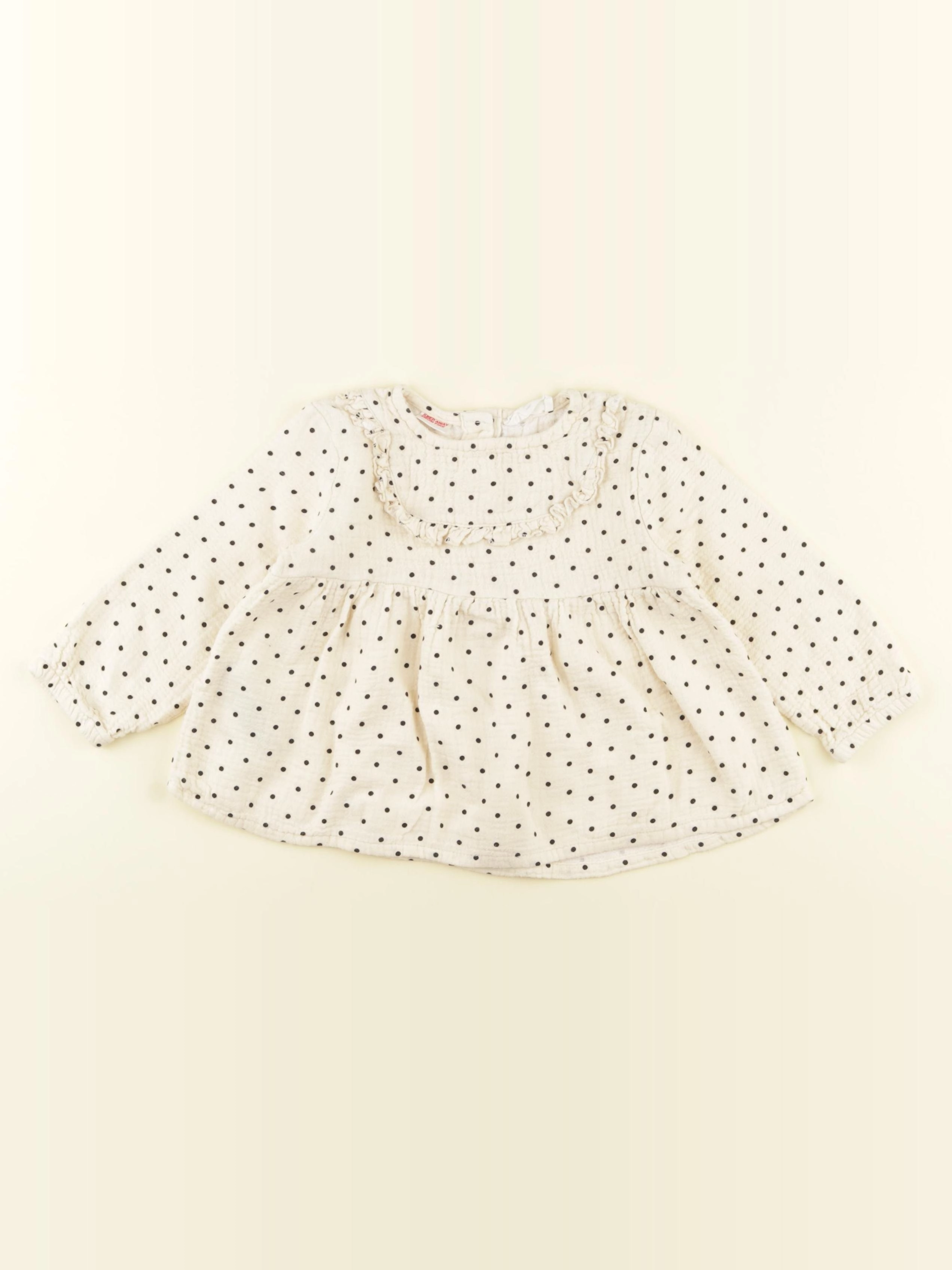 Mango - blouse blanc, noir - 3/4 ans