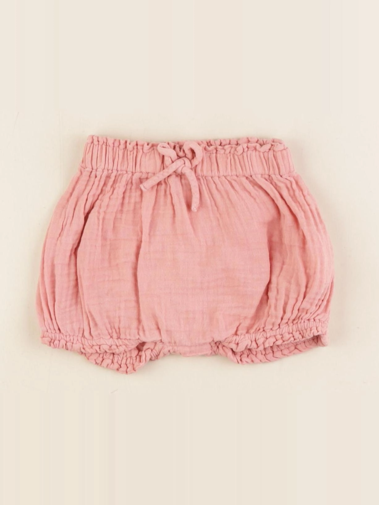 Vertbaudet - bloomer rose - 6 mois