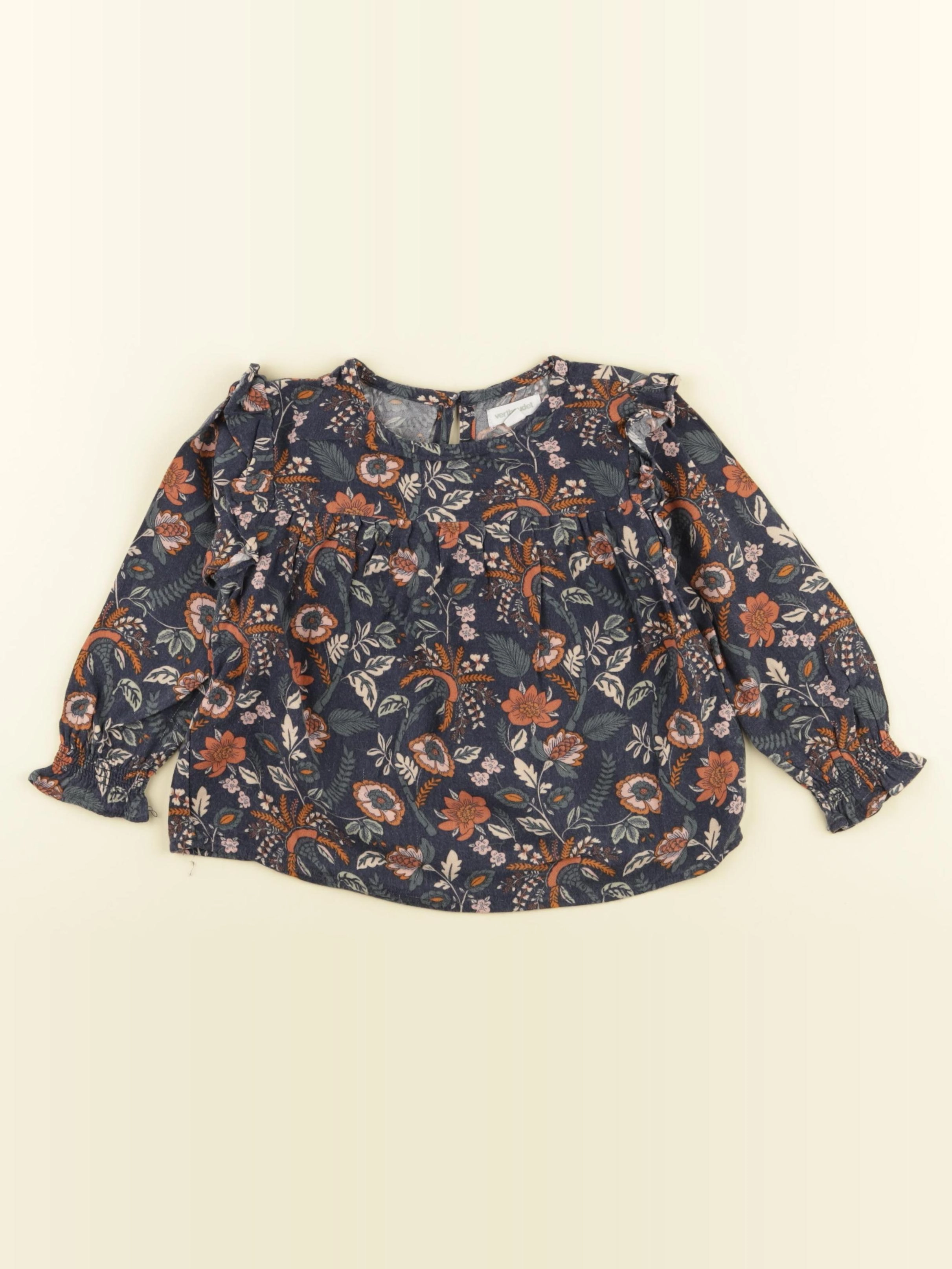 Vertbaudet - blouse multicolore - 3 ans
