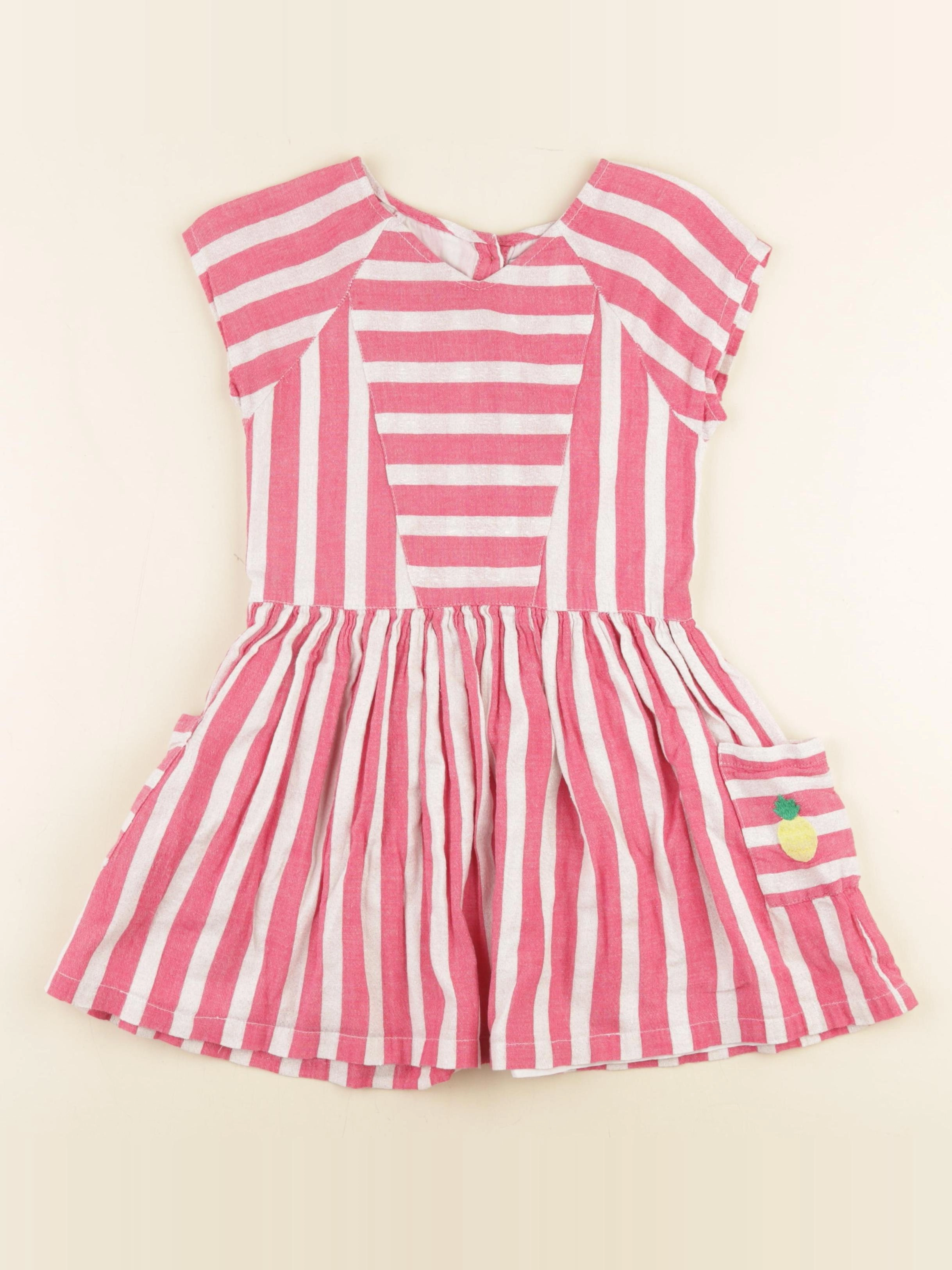 Galeries Lafayette - robe rose - 6 ans