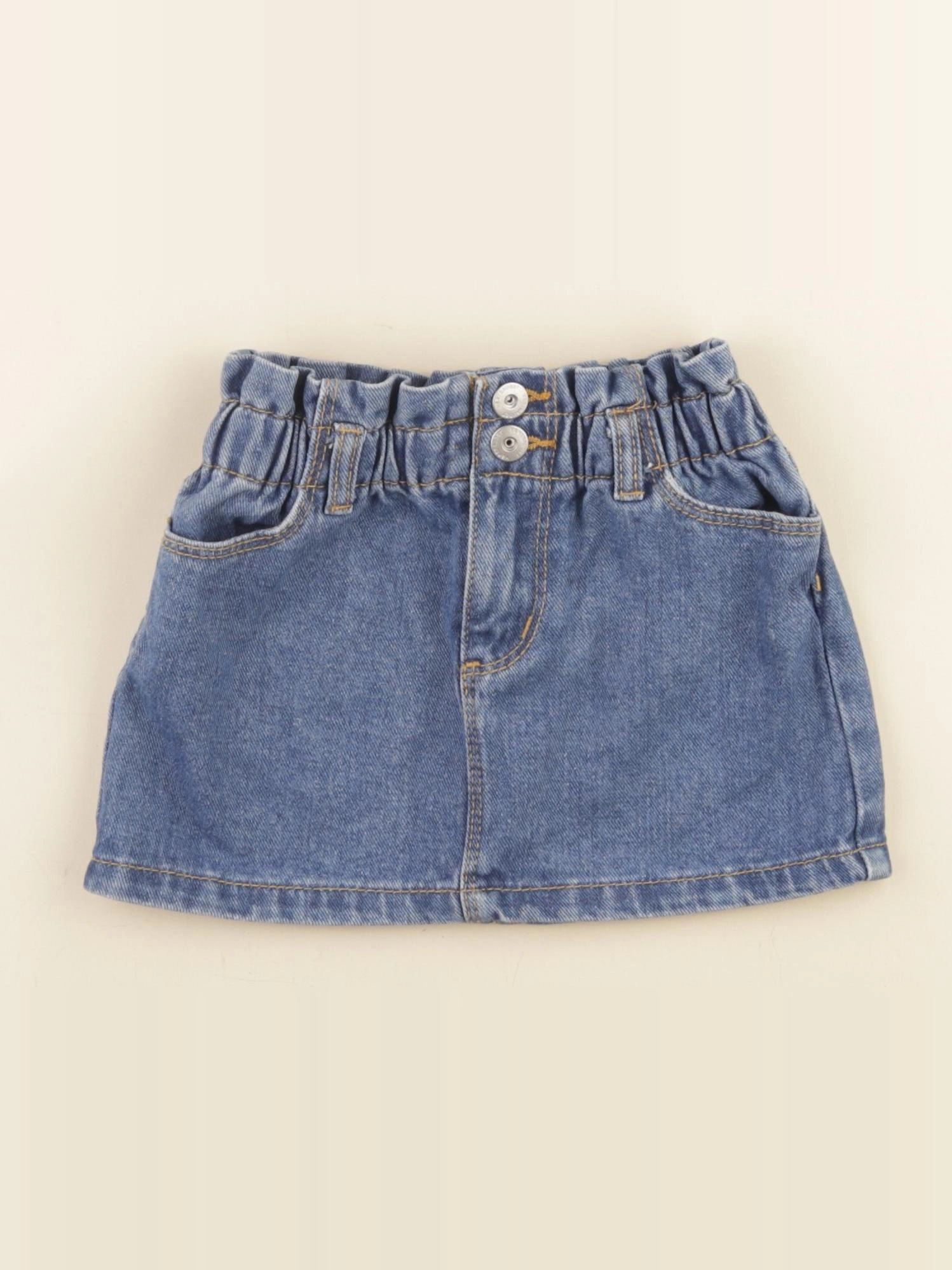 Vertbaudet - jupe bleu - 3 ans