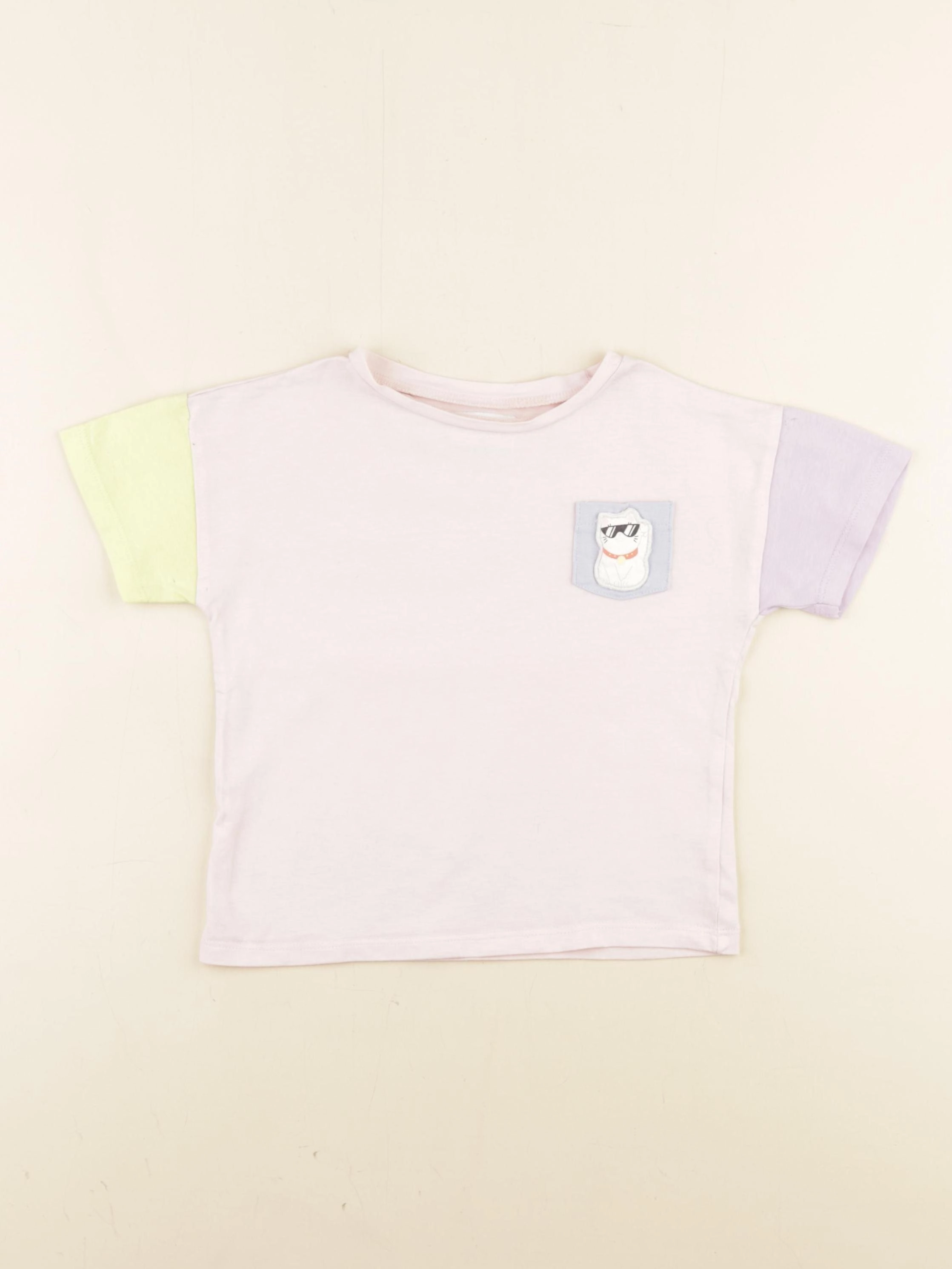 Tape à l'oeil - tee-shirt rose - 2 ans