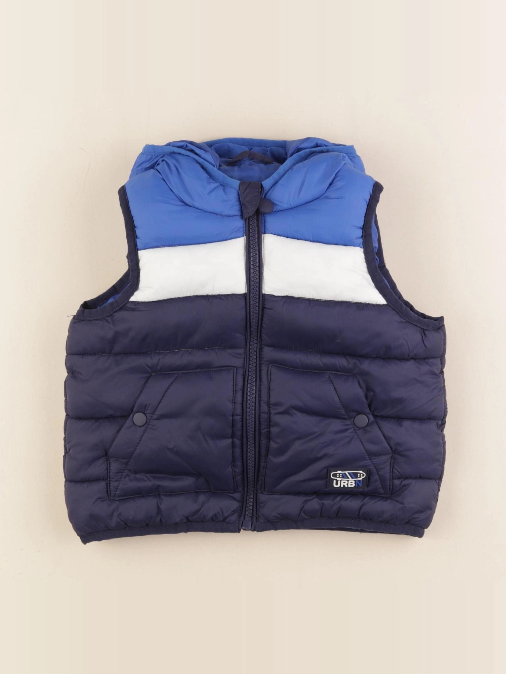 Vertbaudet - doudoune bleu - 2 ans