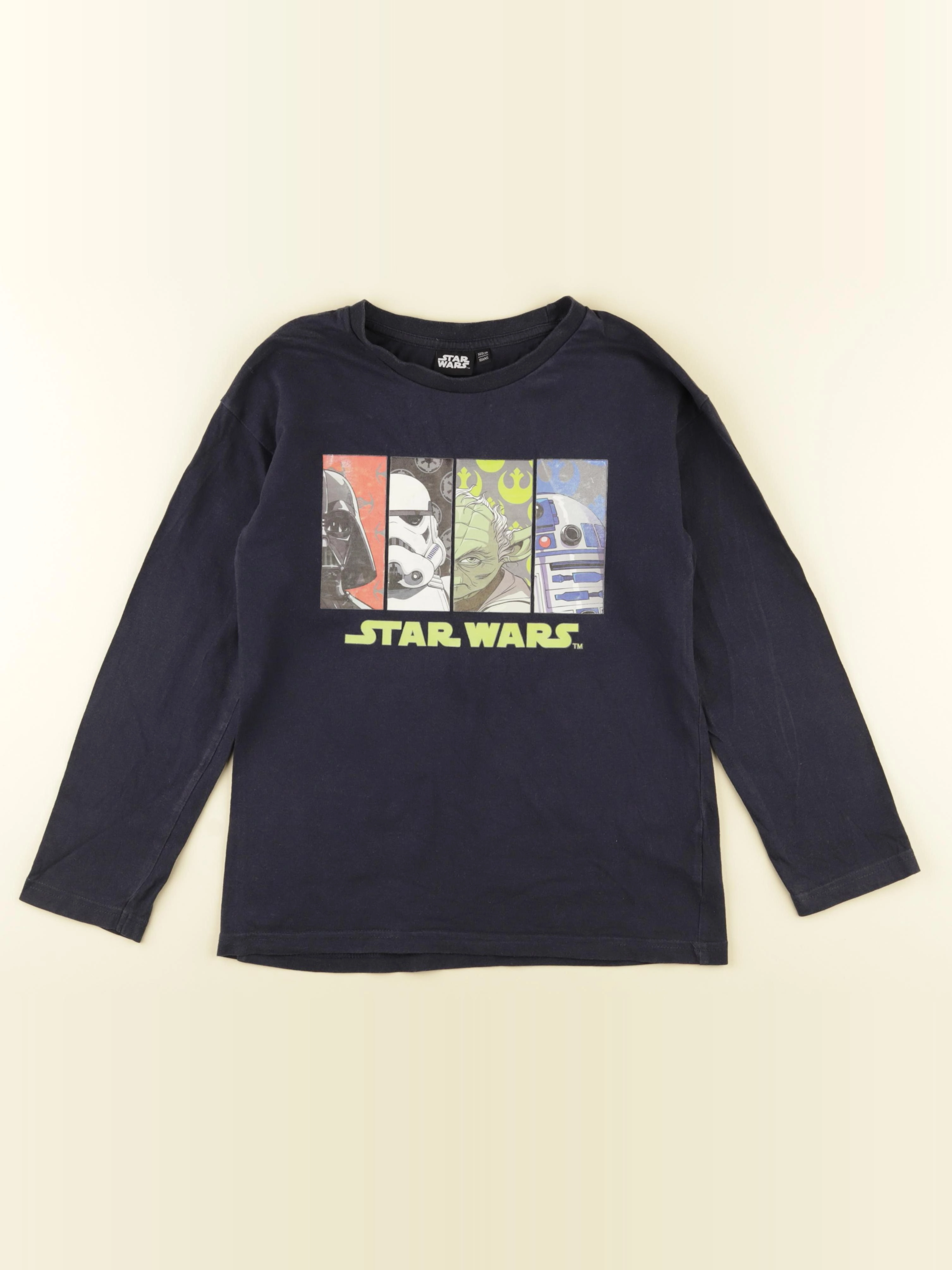 Vertbaudet - tee-shirt bleu - 10 ans