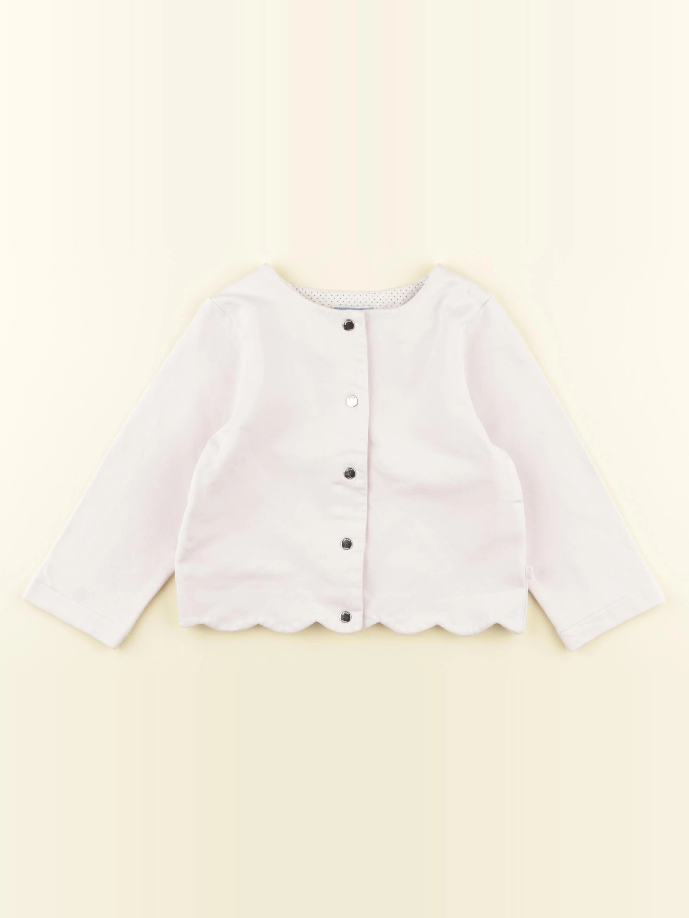 Jacadi - sweat rose - 24 mois