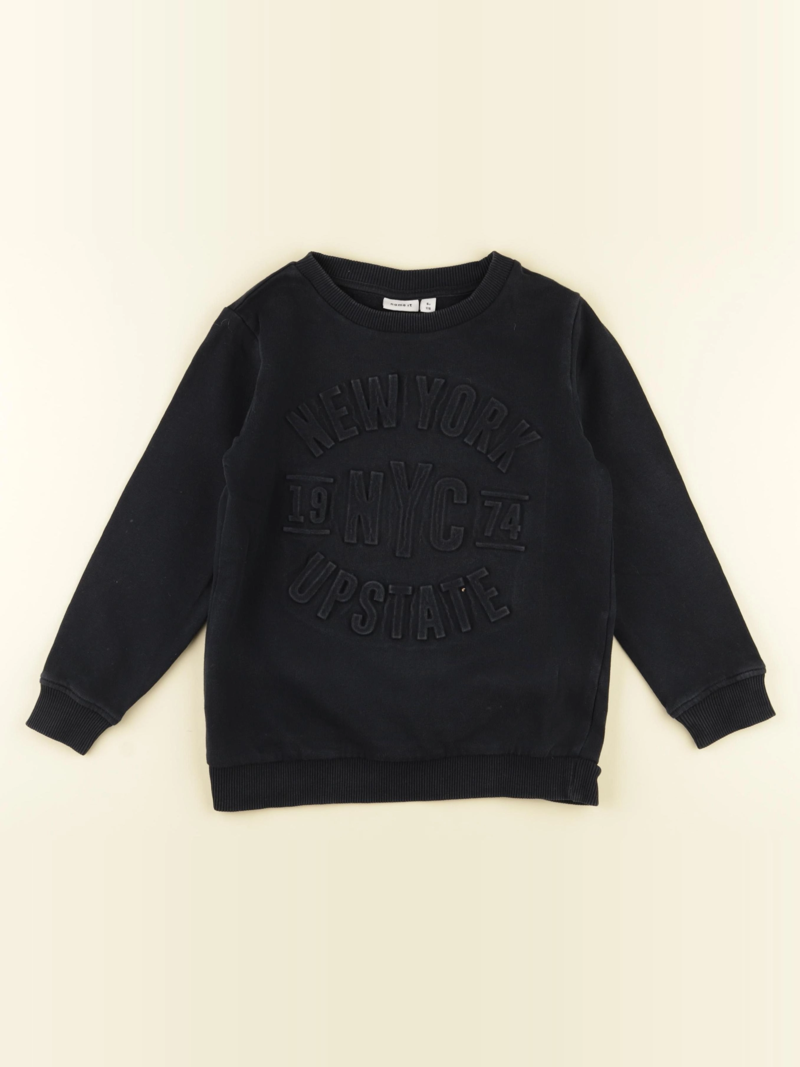 Name it - sweat noir - 6 ans