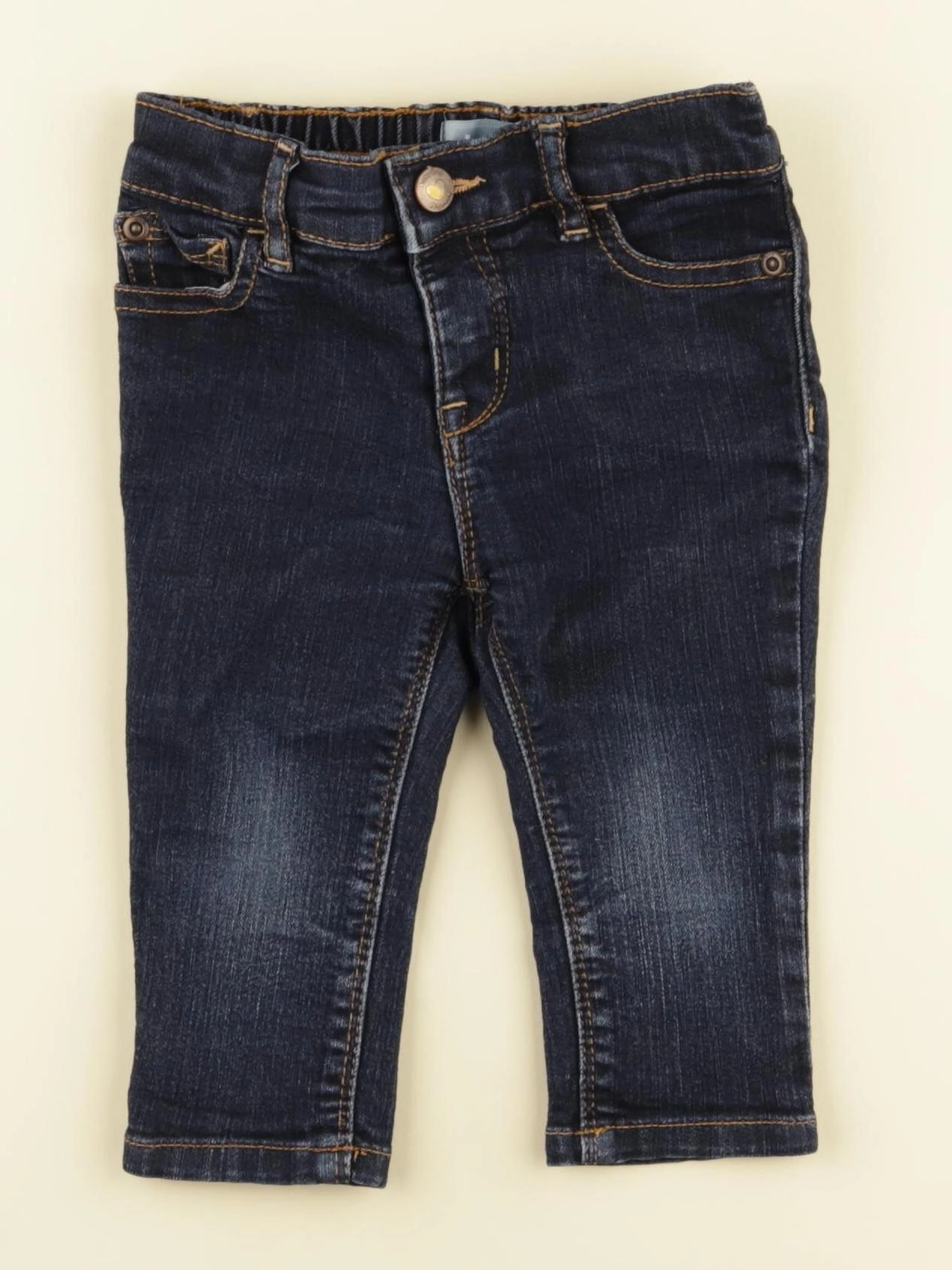 GAP - jean bleu - 6/12 mois