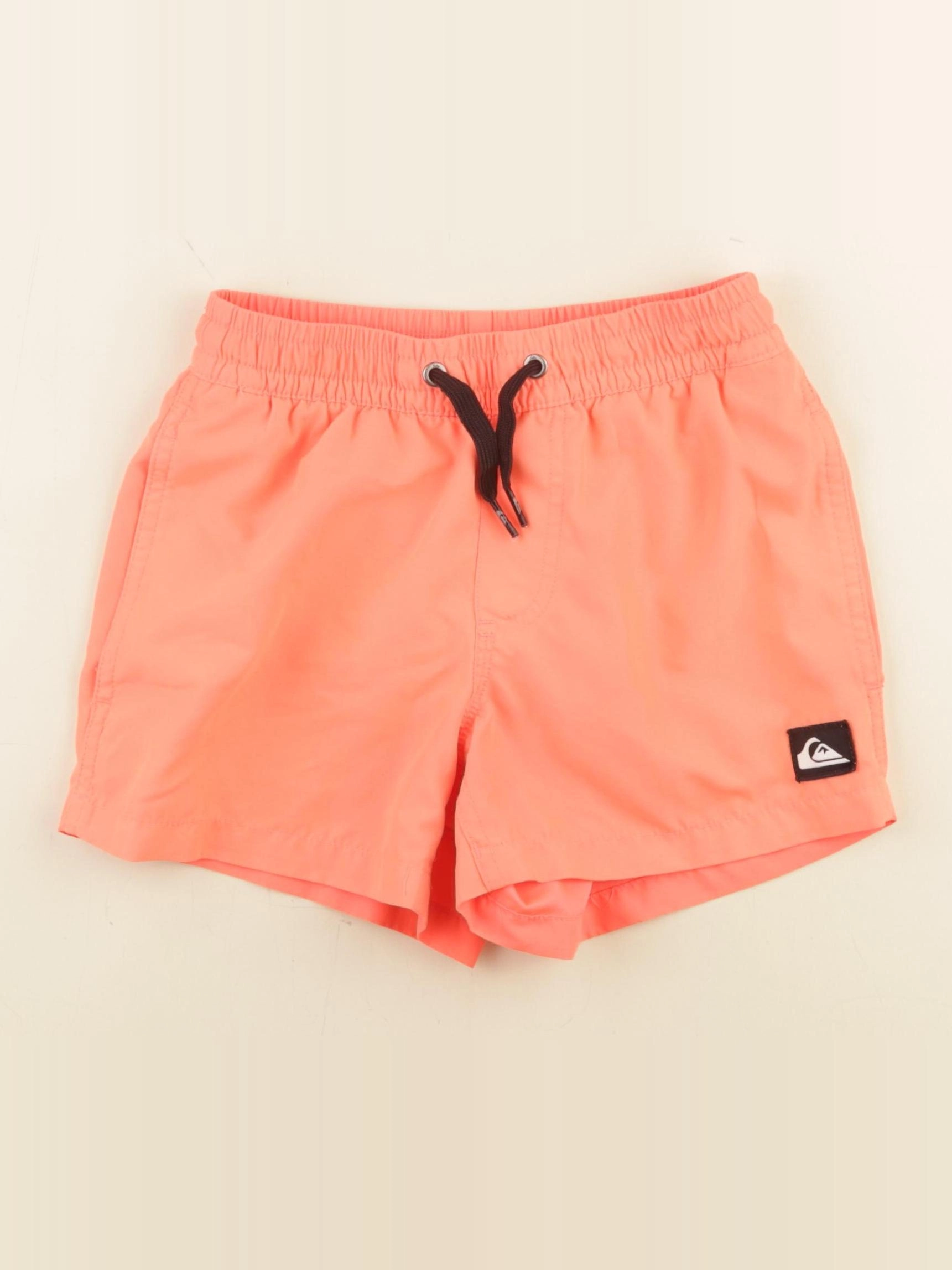 Quiksilver - maillot de bain orange fluo - 8 ans